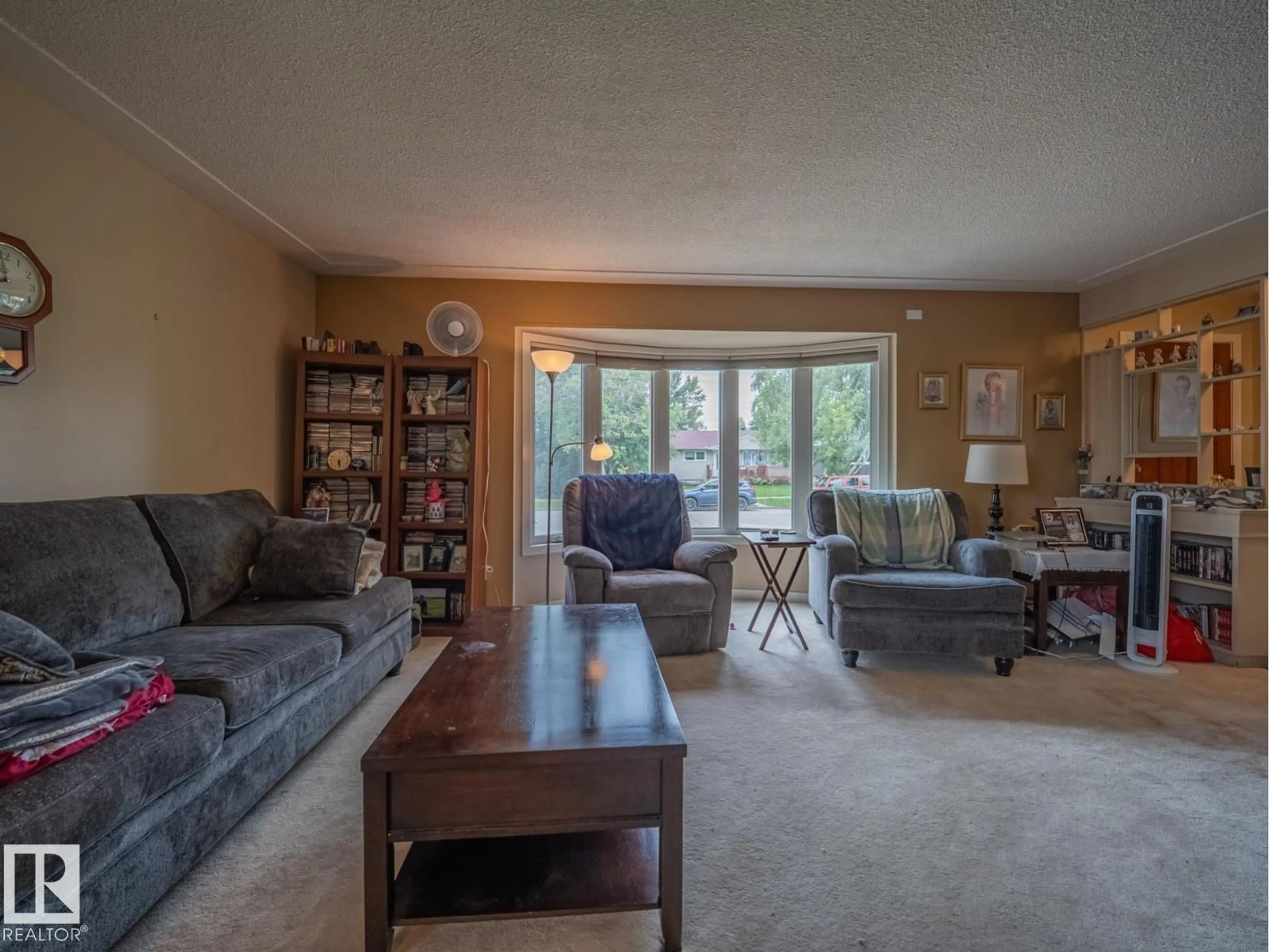 Living room with furniture, unknown for NW - 16706 80 AV, Edmonton Alberta T5R3N2