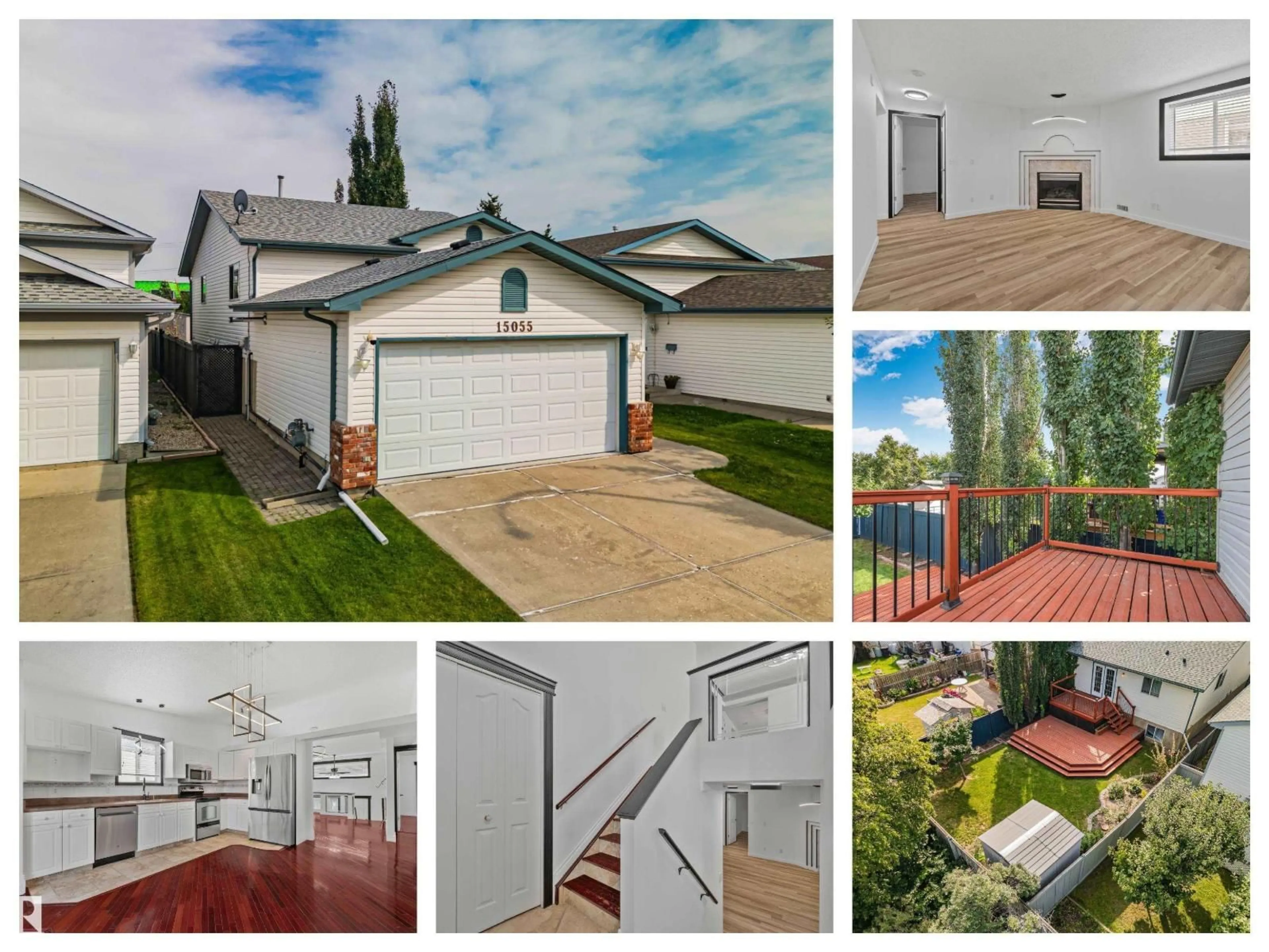 A pic from outside/outdoor area/front of a property/back of a property/a pic from drone, unknown for NW - 15055 128 ST, Edmonton Alberta T6V1E8