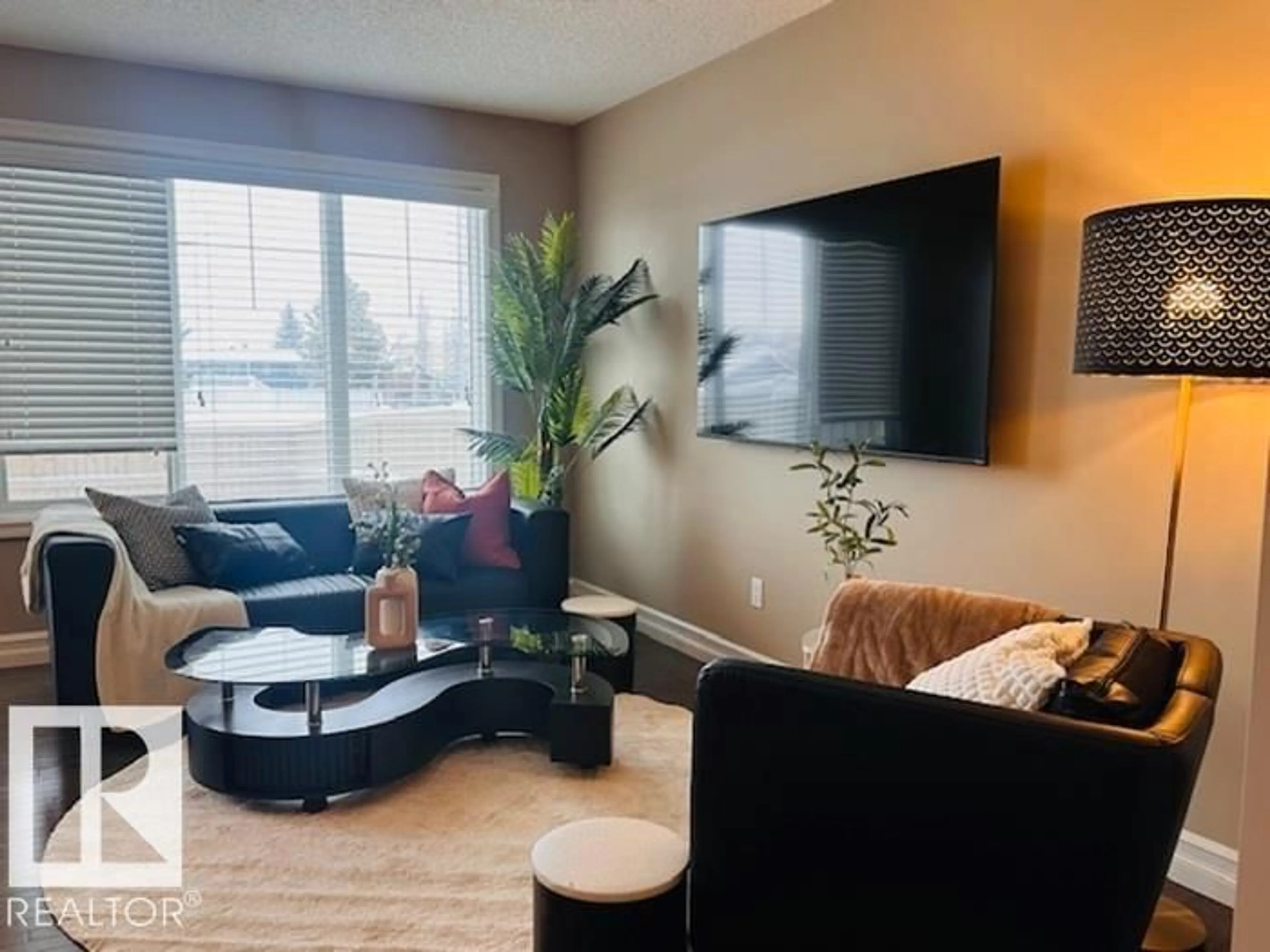 Living room with furniture, unknown for 12219 167A AV, Edmonton Alberta T5X0G3
