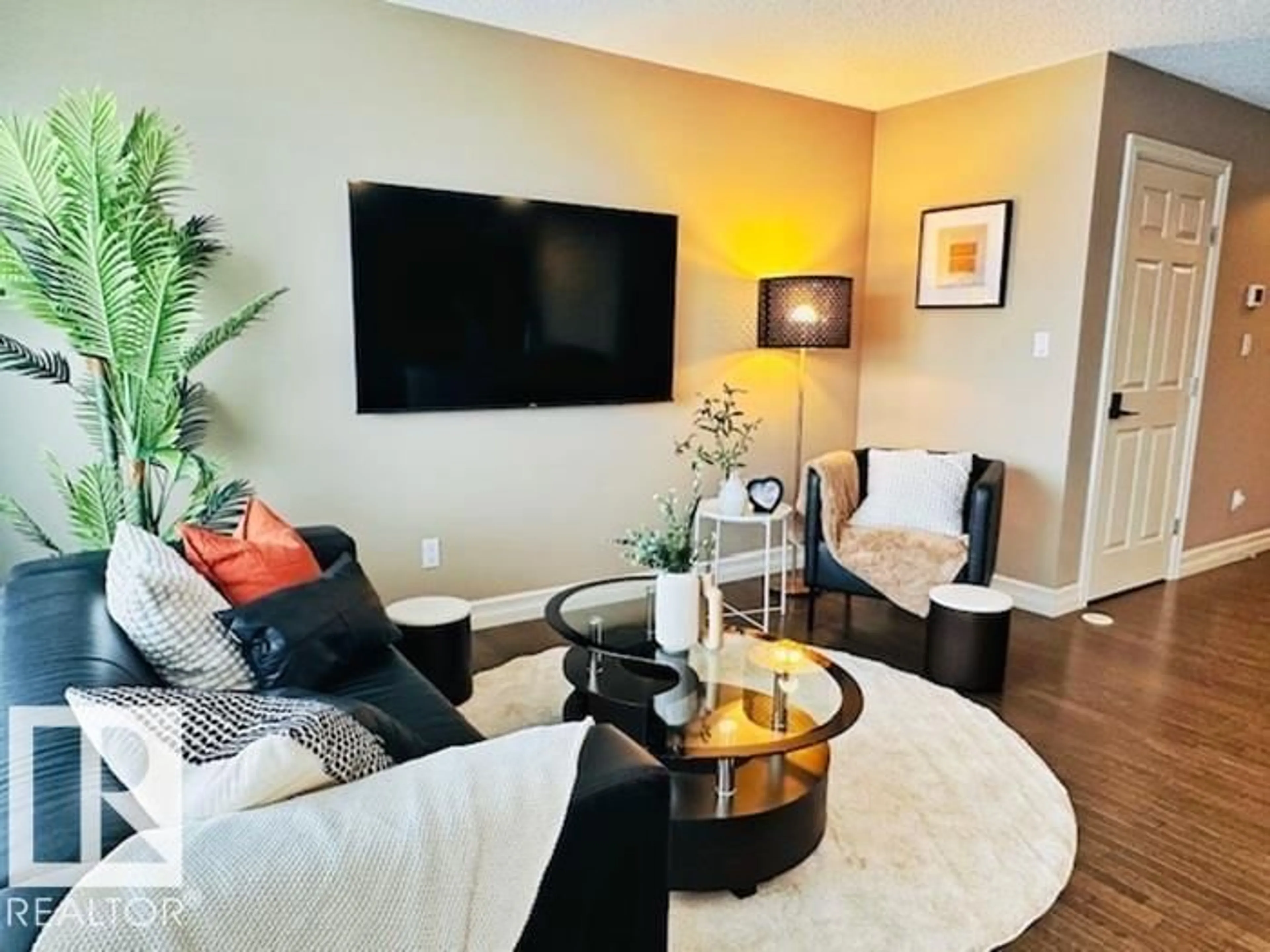 Living room with furniture, unknown for 12219 167A AV, Edmonton Alberta T5X0G3