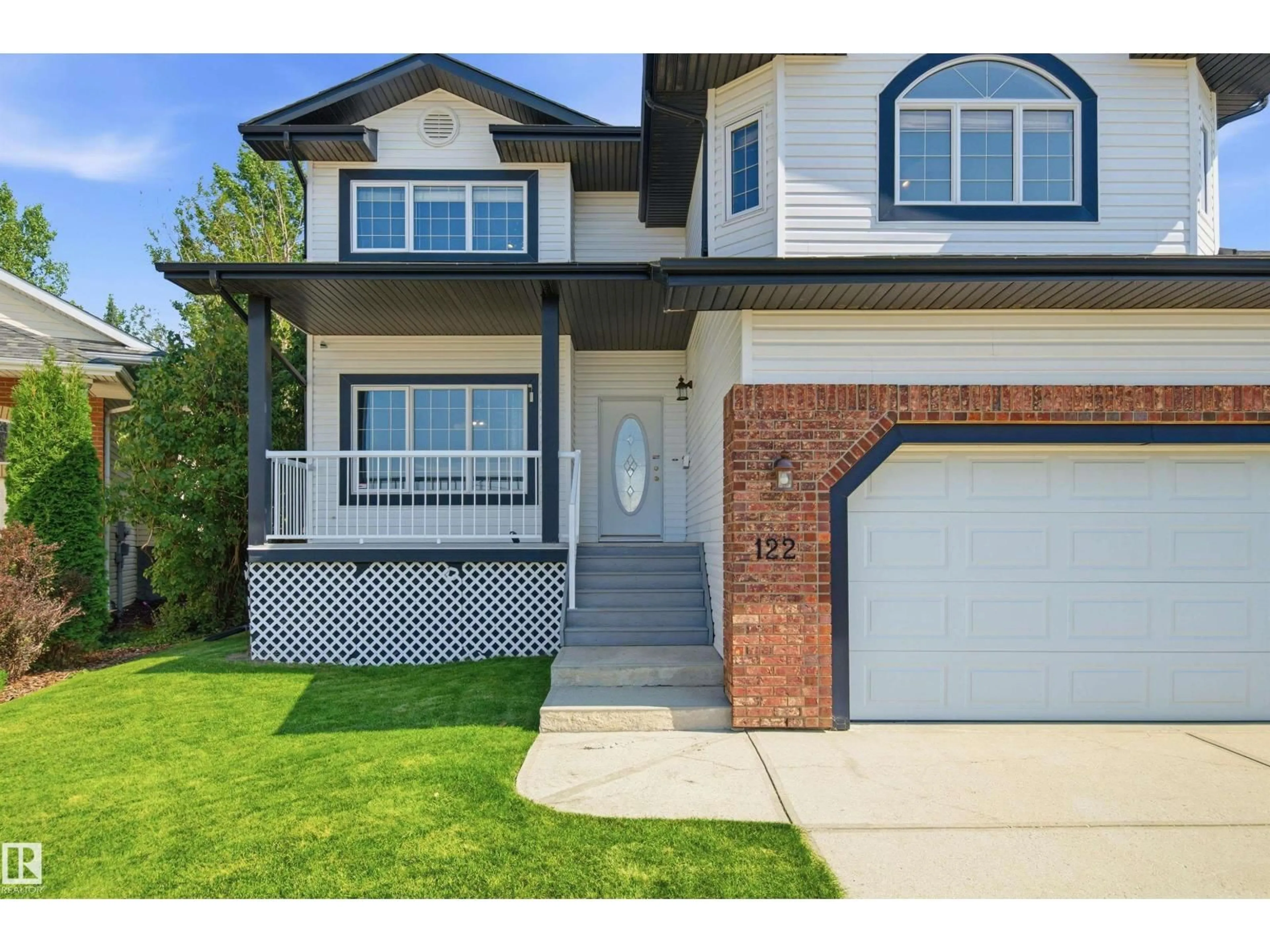 Home with brick exterior material, street for 122 HIGHGROVE TC, Sherwood Park Alberta T8A6G8