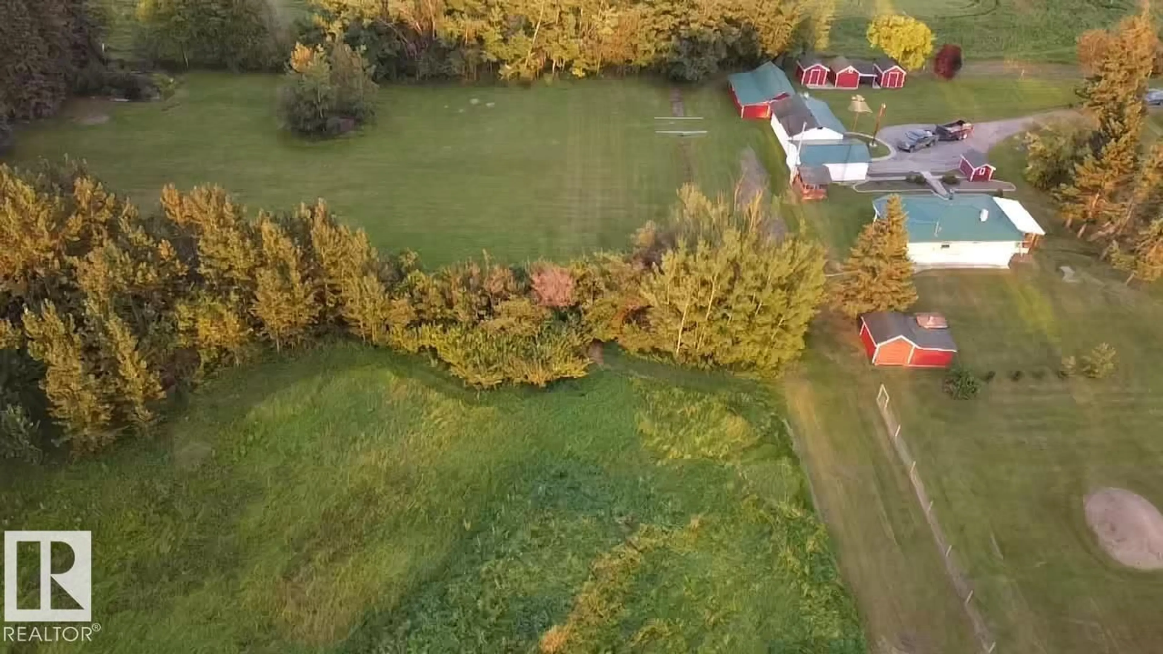 A pic from outside/outdoor area/front of a property/back of a property/a pic from drone, forest/trees view for 12272 28 HI, Rural Smoky Lake County Alberta T0A3E0
