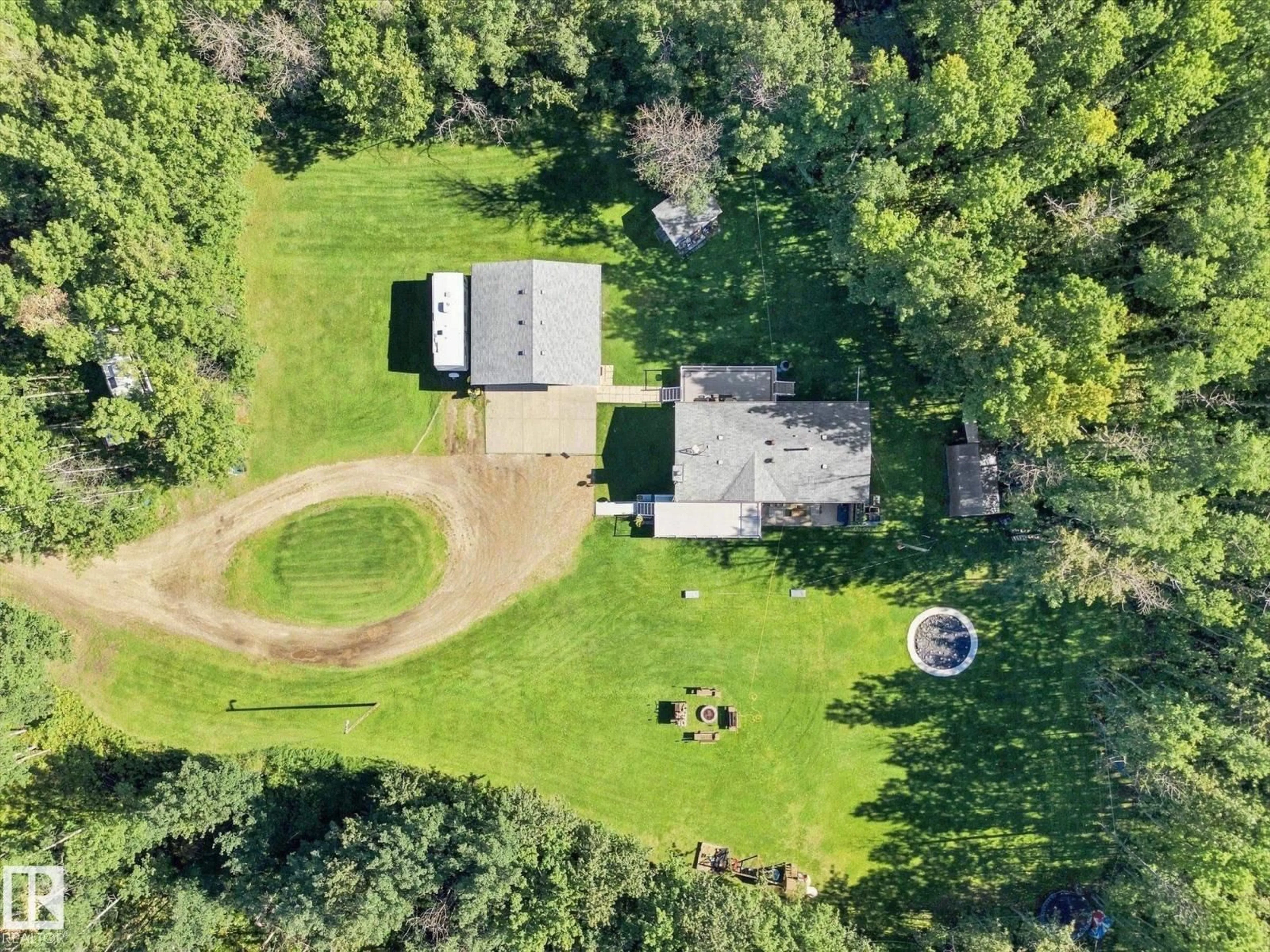 A pic from outside/outdoor area/front of a property/back of a property/a pic from drone, unknown for #17 - 54014 RGE ROAD 275, Rural Parkland County Alberta T7X3V4