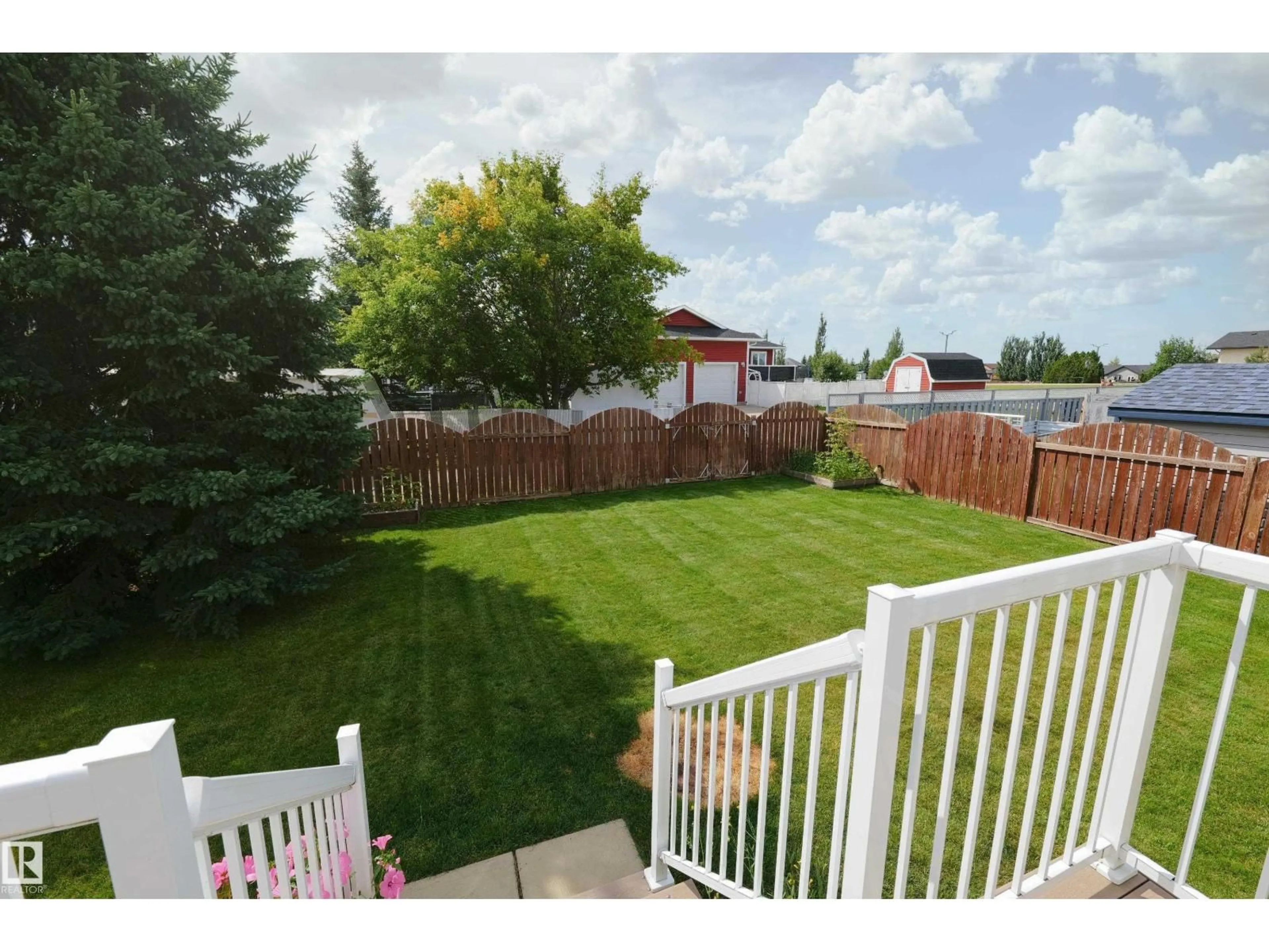 Patio, mountain view for 5913 52 AVENUE, Barrhead Alberta T7N1N6