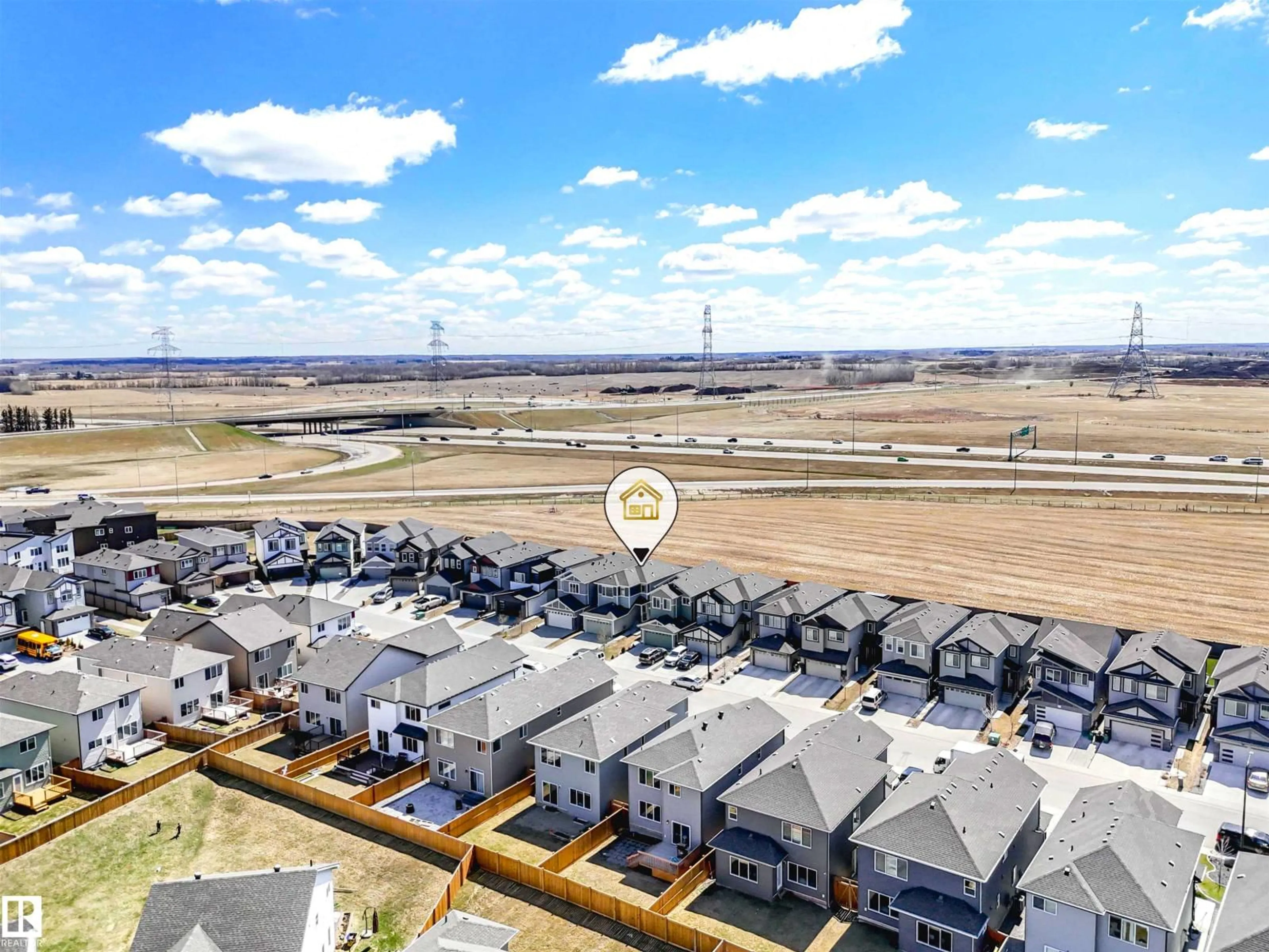 A pic from outside/outdoor area/front of a property/back of a property/a pic from drone, unknown for 2435 12 AV, Edmonton Alberta T6T2M6