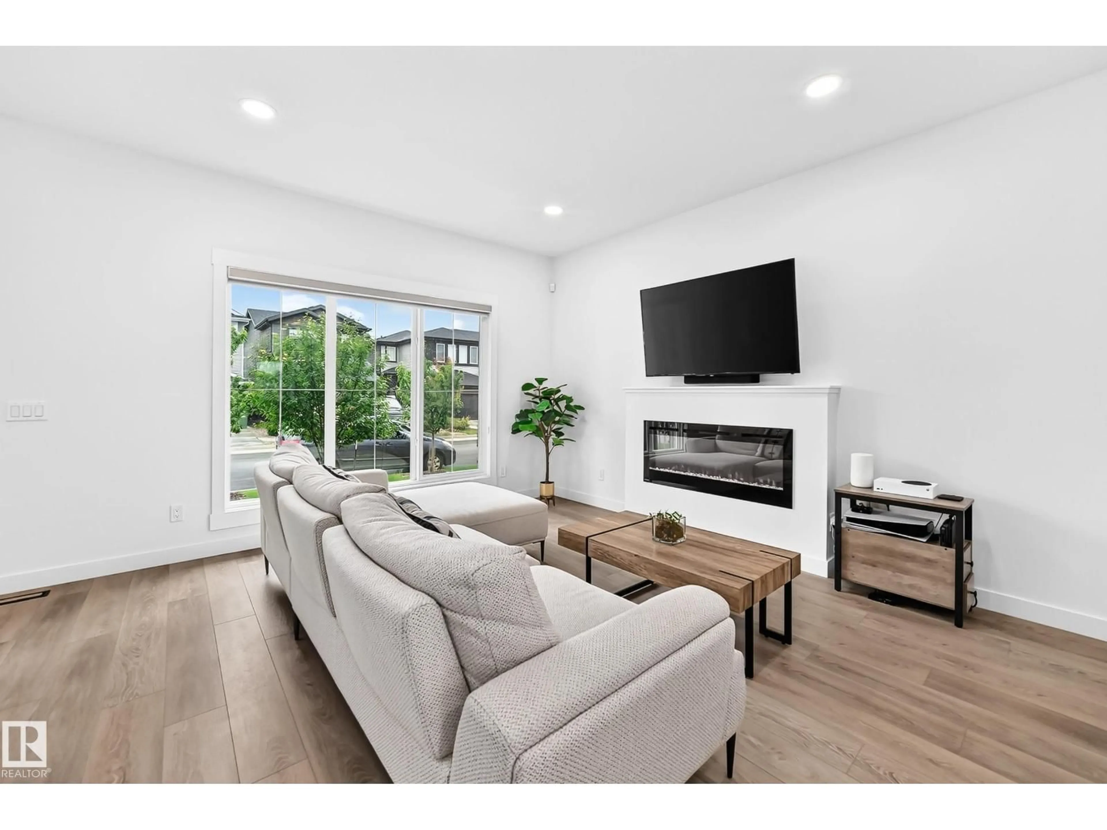 Living room with furniture, unknown for SW - 1975 160 ST, Edmonton Alberta T6W4X6