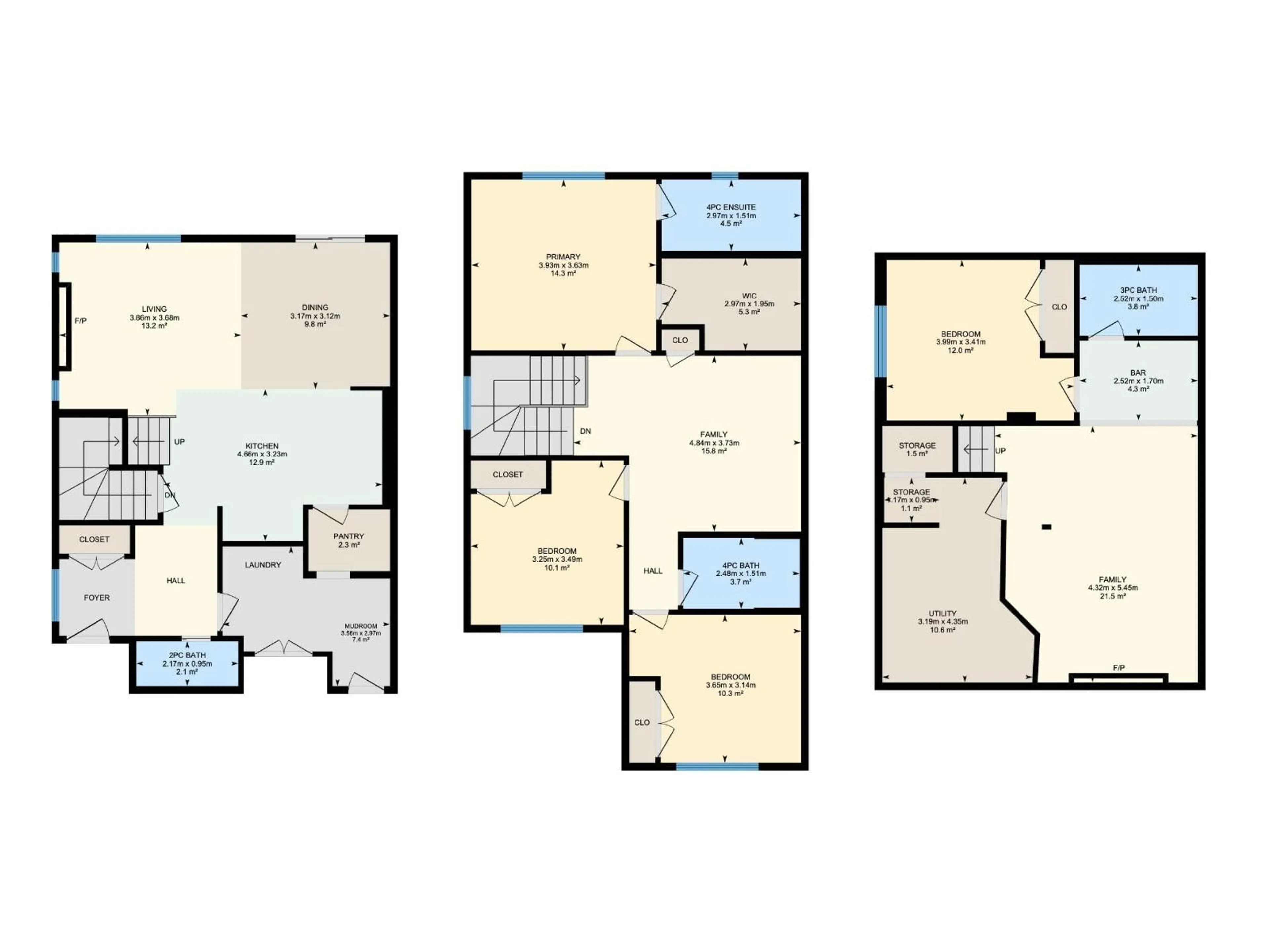 Floor plan for SW - 9104 PEAR DR, Edmonton Alberta T6X2N7