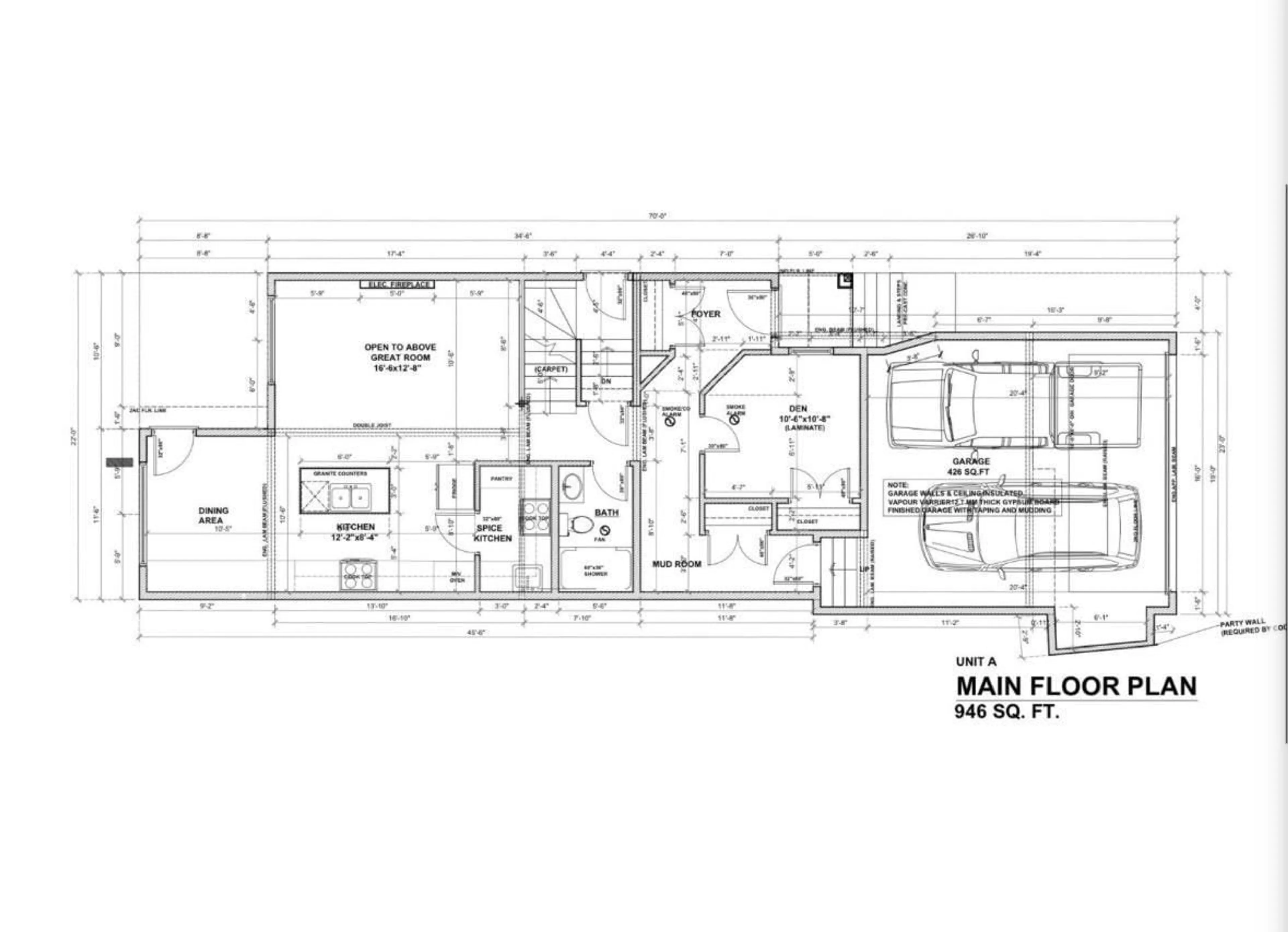 Floor plan for 6714 176A AV, Edmonton Alberta T5Y0V1
