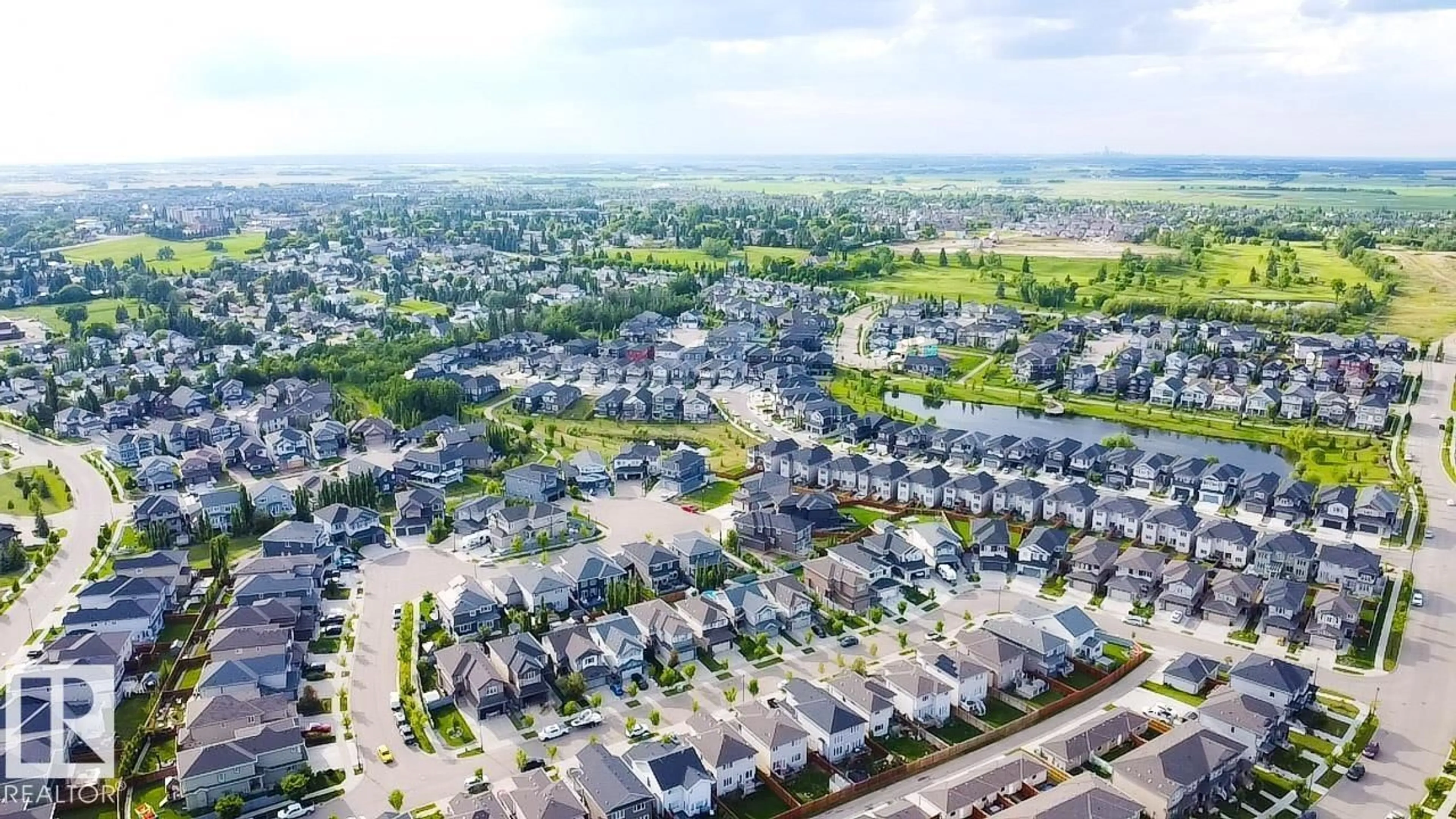 A pic from outside/outdoor area/front of a property/back of a property/a pic from drone, street for 4373 37 ST, Beaumont Alberta T4X3A7