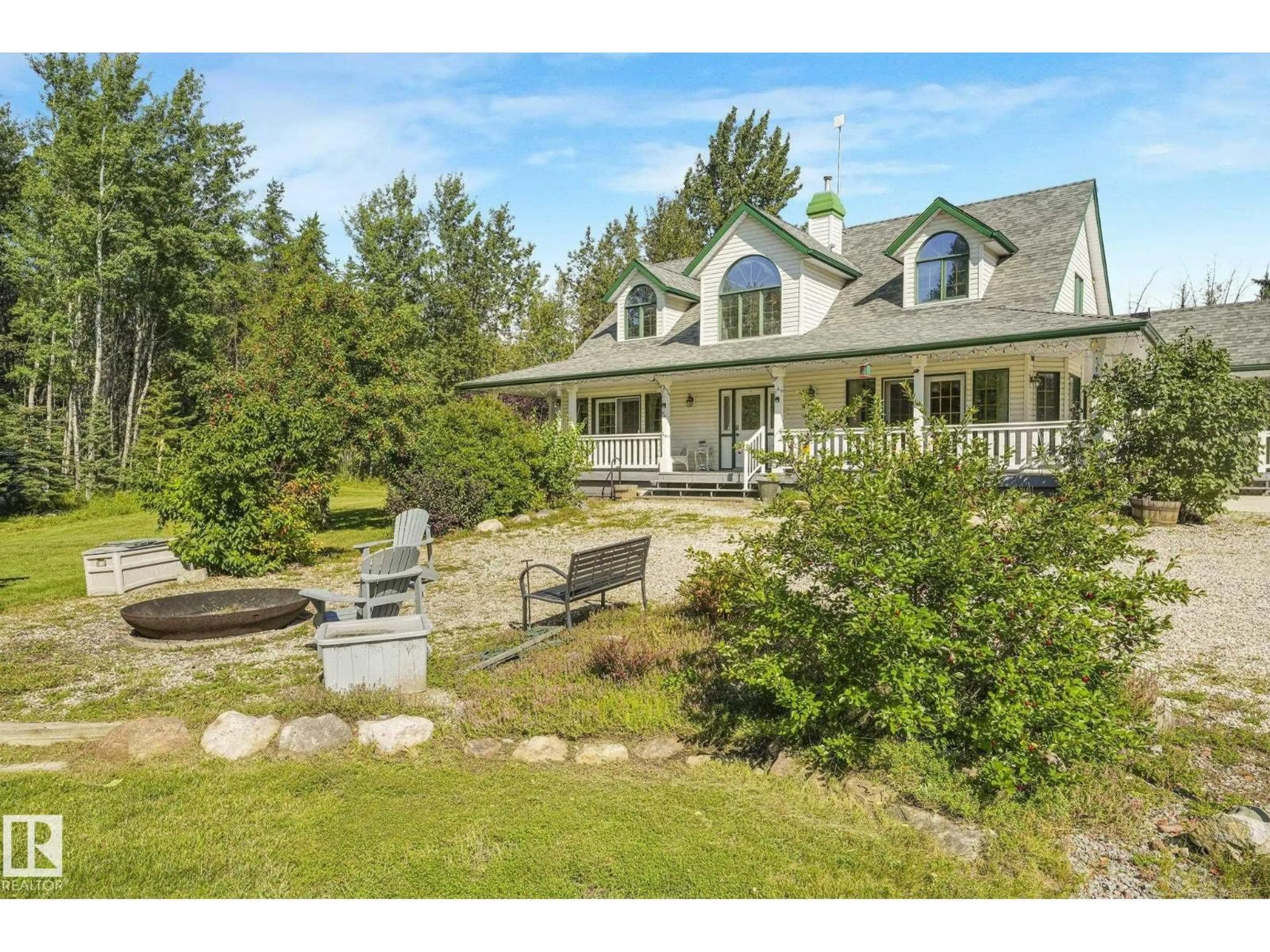A pic from outside/outdoor area/front of a property/back of a property/a pic from drone, unknown for #101 - 27019 TWP ROAD 514, Rural Parkland County Alberta T7Y1G6