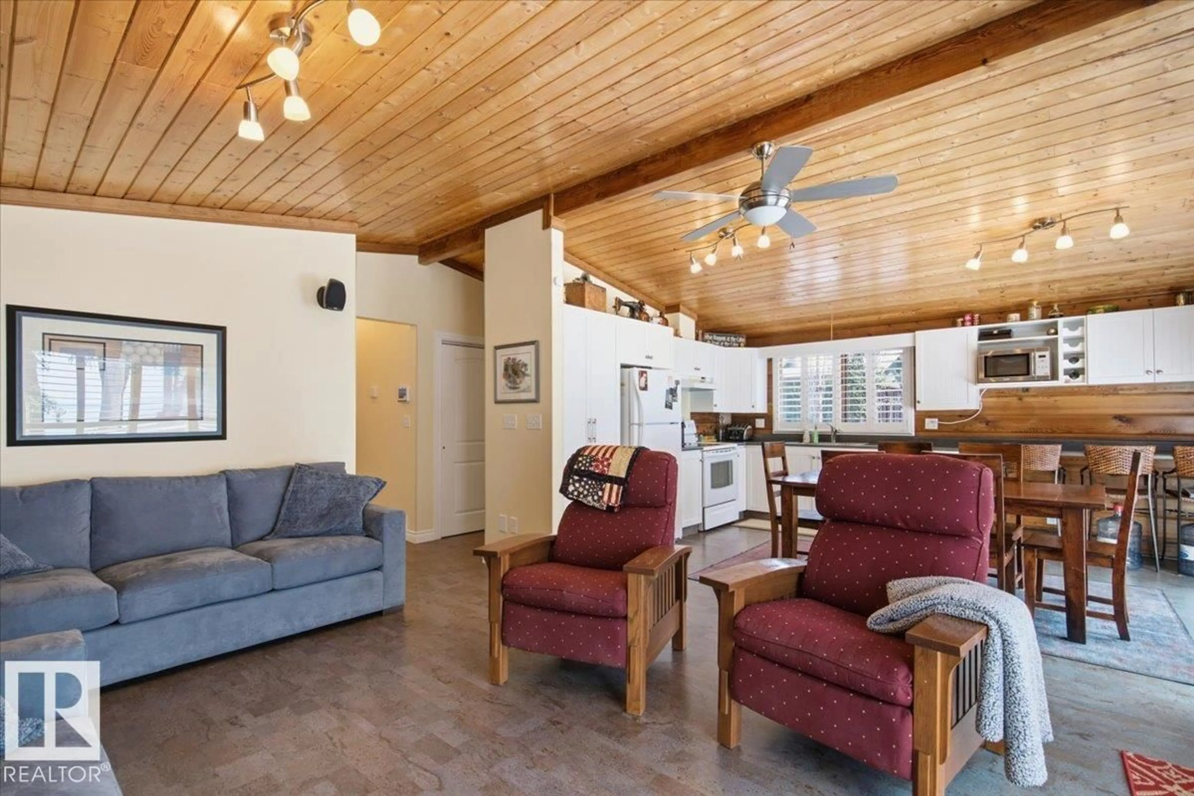 Living room with furniture, unknown for 16 LAKESHORE DR, Rural Leduc County Alberta T0C2C0