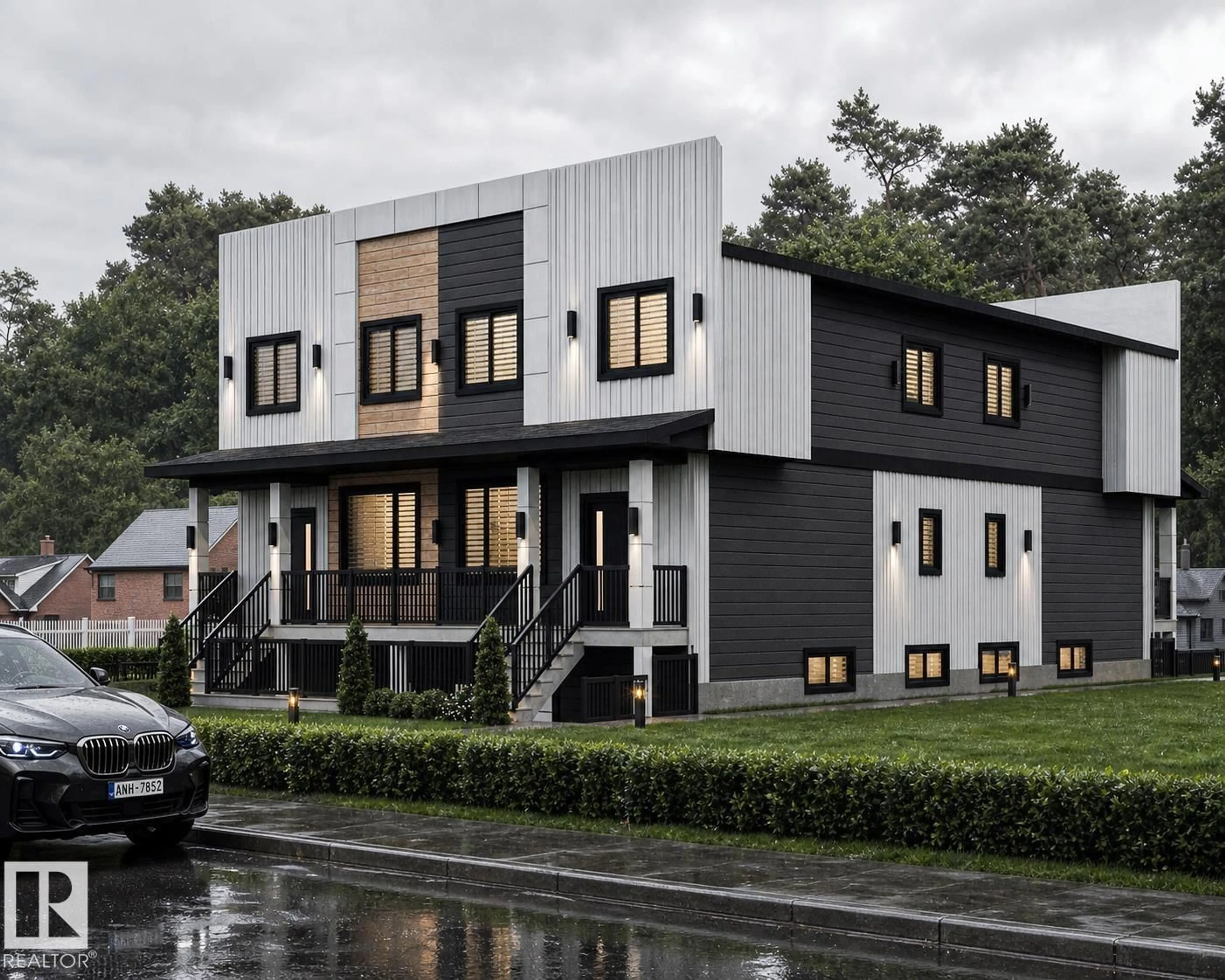 Home with vinyl exterior material, street for 8823 90 ST, Edmonton Alberta T6C3L7