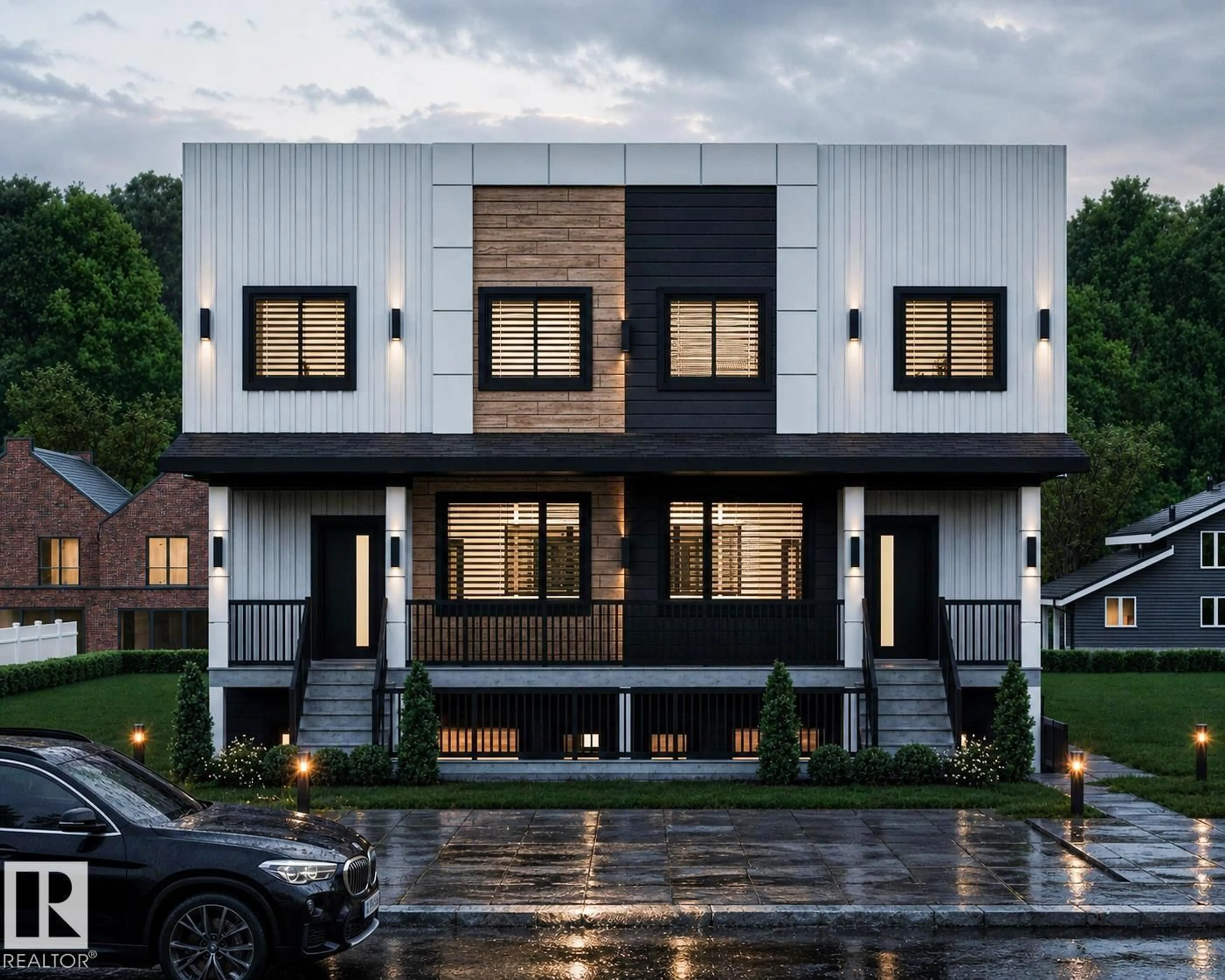 Home with brick exterior material, street for 8823 90 ST, Edmonton Alberta T6C3L7