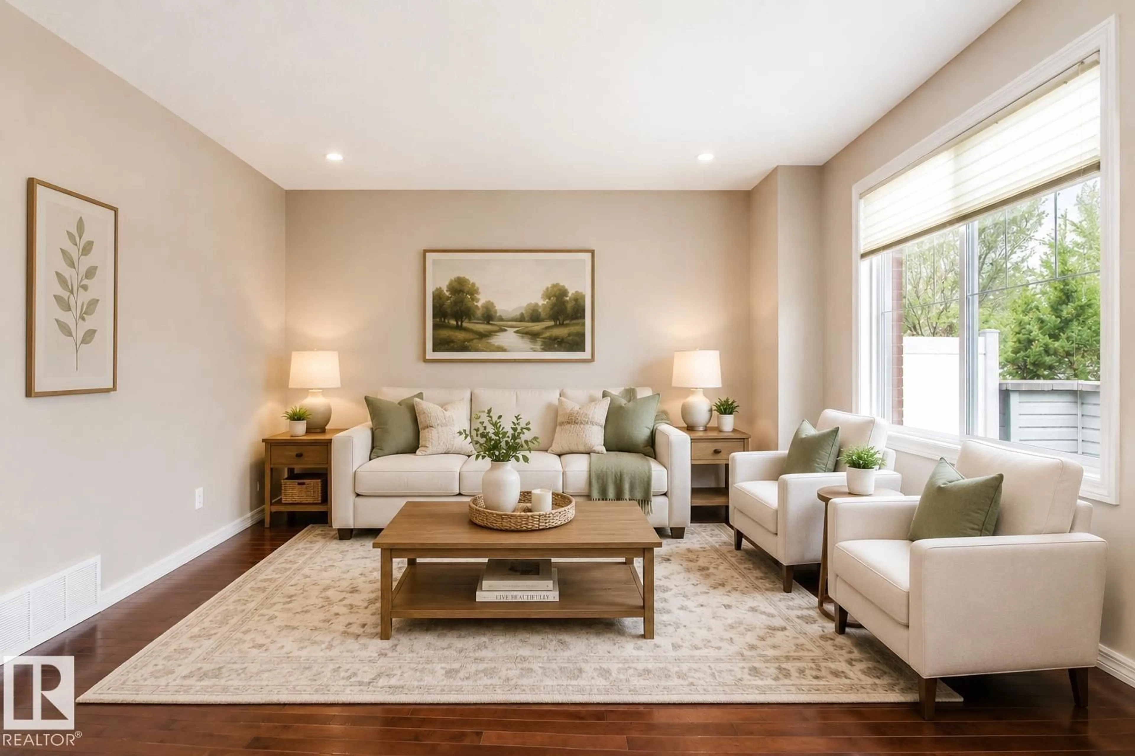 Living room with furniture, unknown for 52 2336 ASPEN TR, Sherwood Park Alberta T8A5Z6