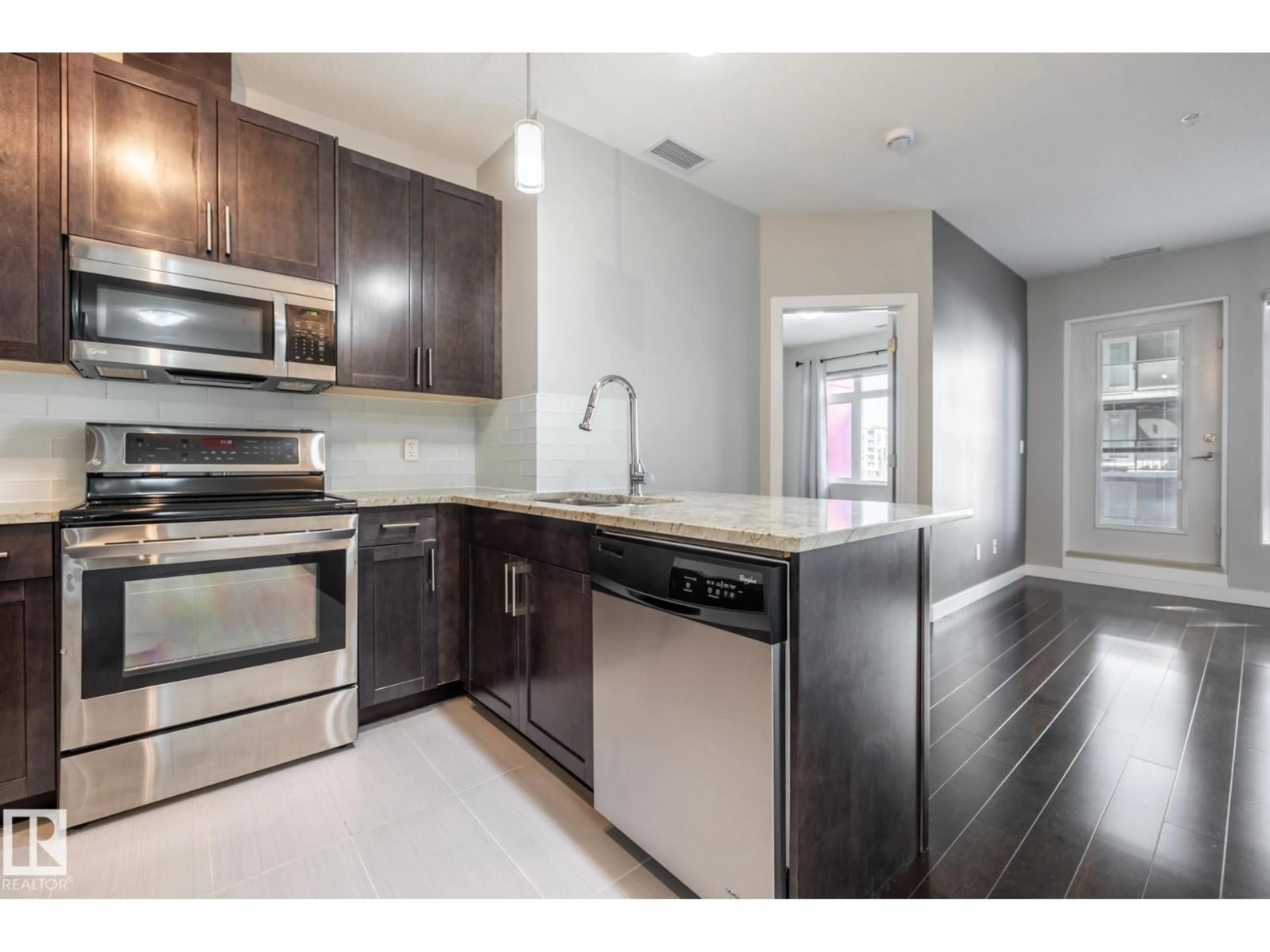 Open concept kitchen, unknown for 312 - 5151 WINDERMERE BV, Edmonton Alberta T6W2K4