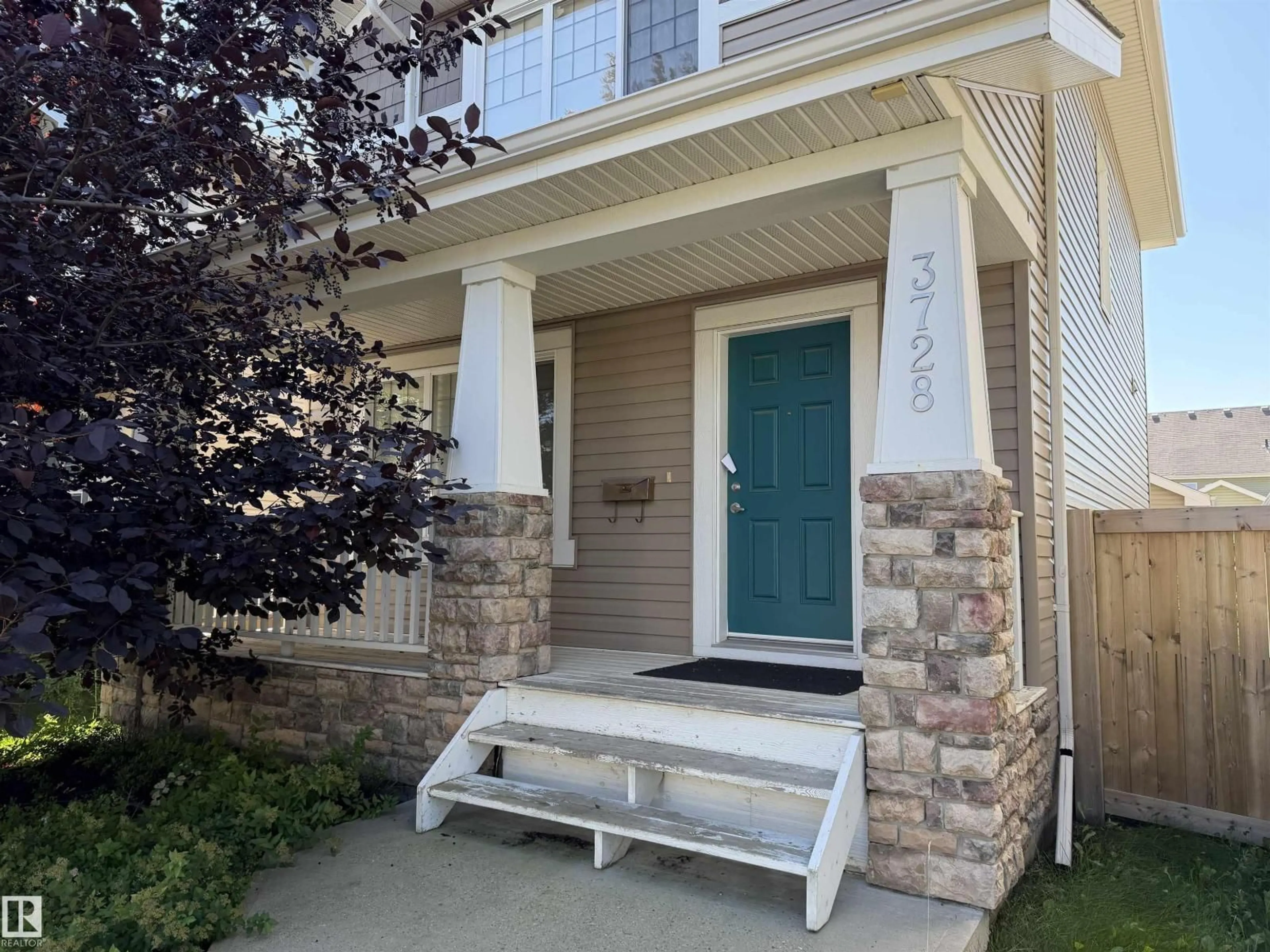 Home with vinyl exterior material, street for 3728 ALEXANDER CR, Edmonton Alberta T6W0W7