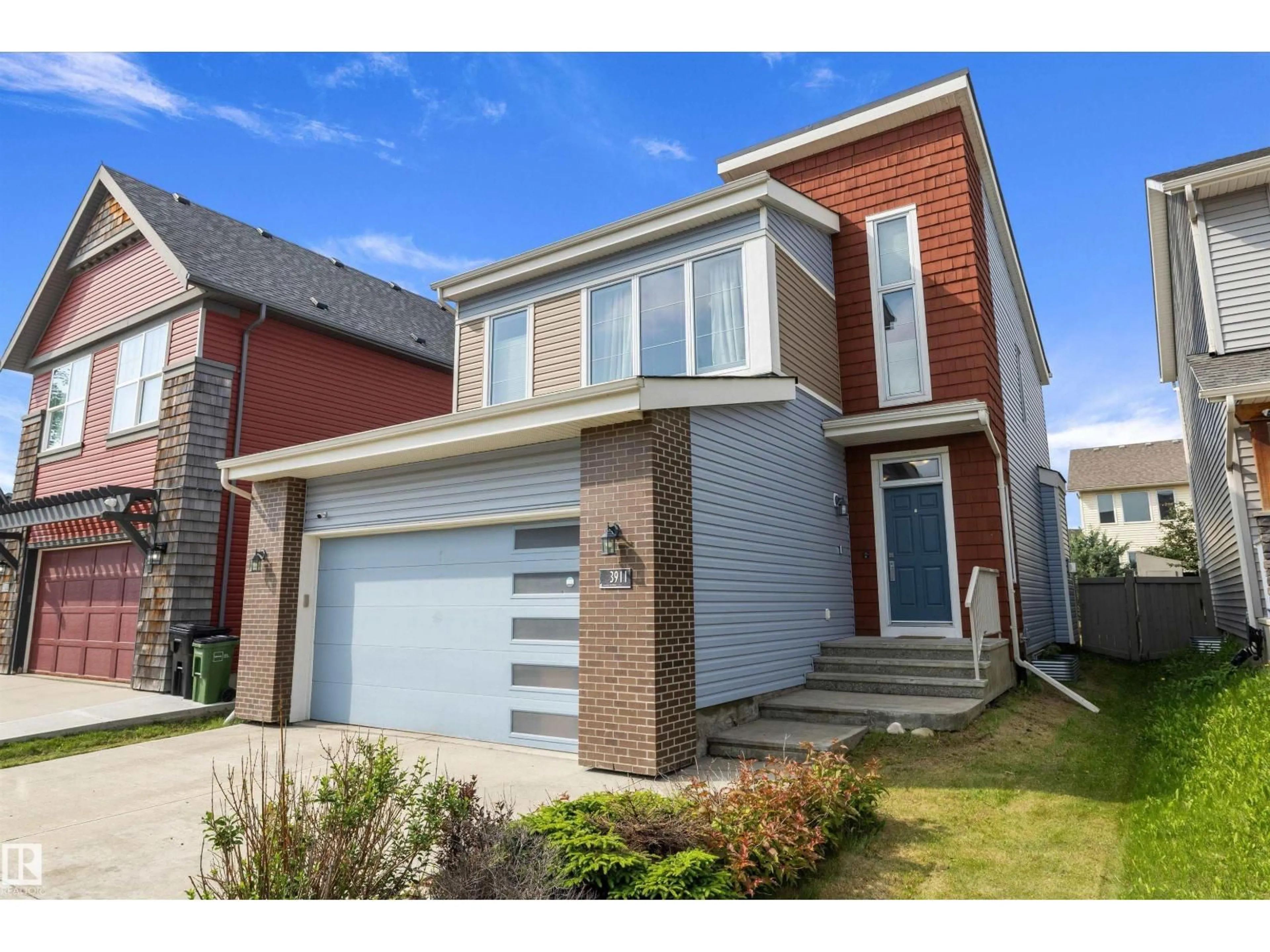 Home with brick exterior material, street for SW - 3911 CLAXTON LO, Edmonton Alberta T6W1Y6
