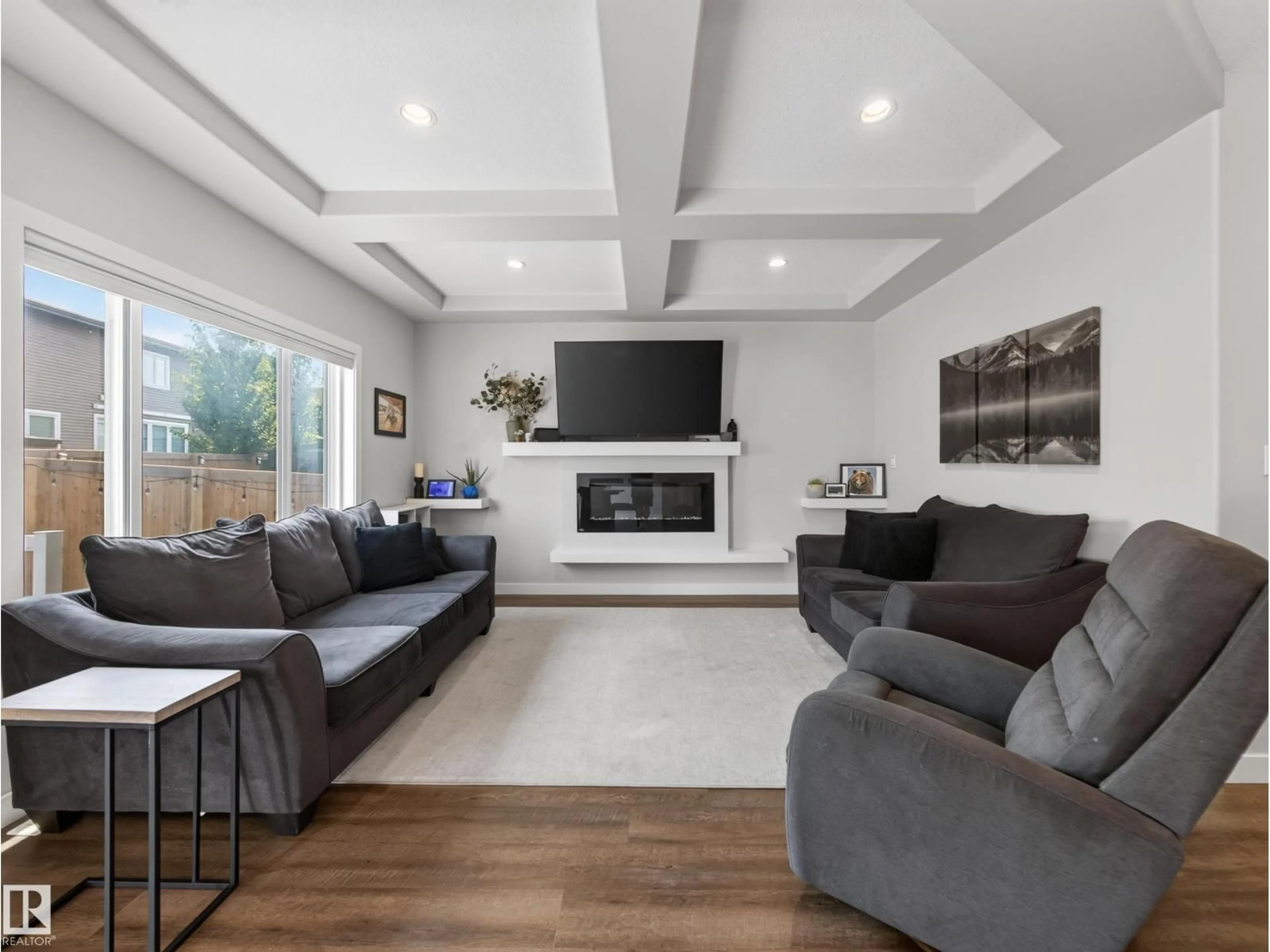 Living room with furniture, unknown for 29 COPPICE HILL WY, Ardrossan Alberta T8E1J6