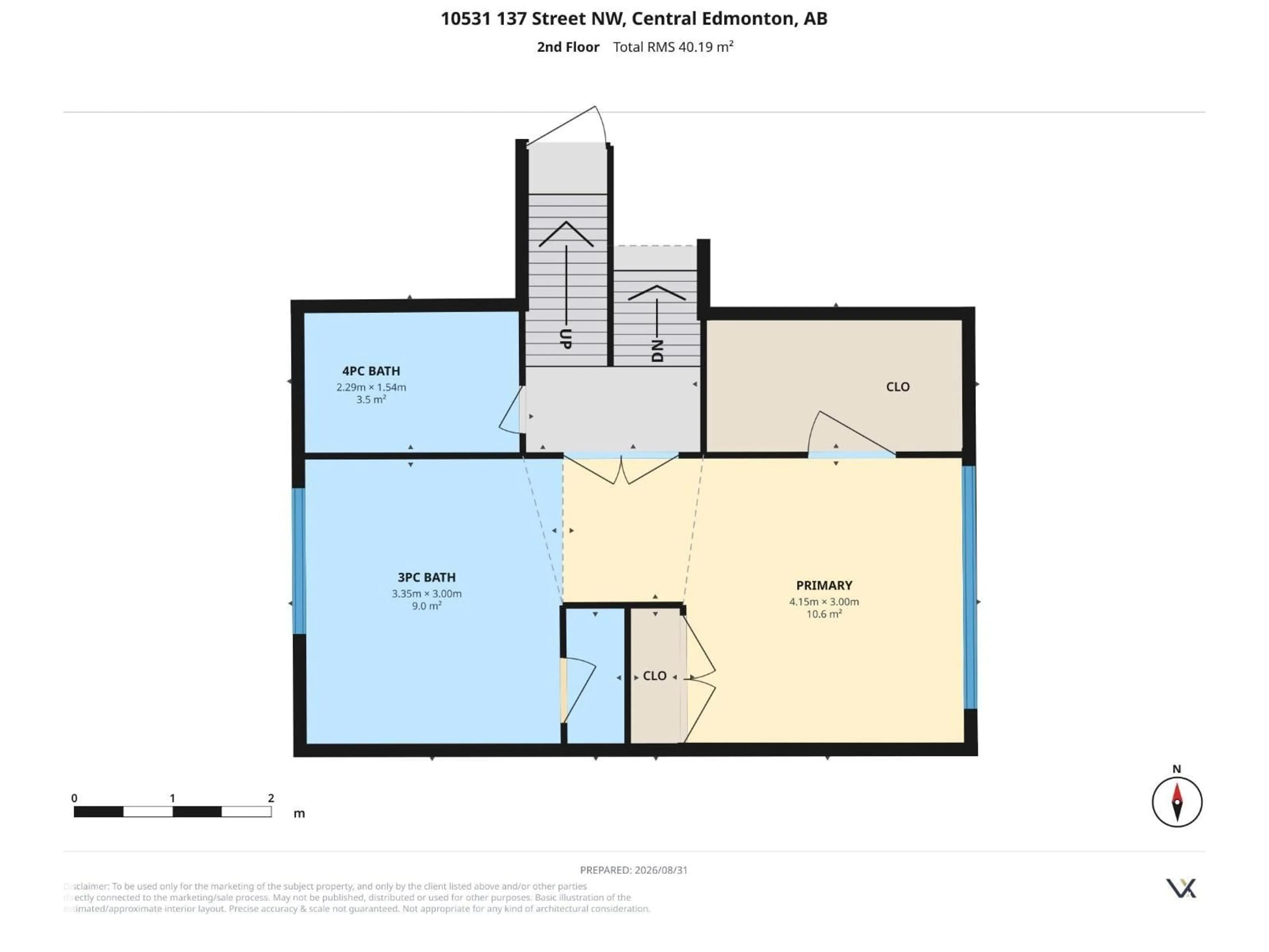 Floor plan for NW - 10531 137 ST, Edmonton Alberta T5N2H4