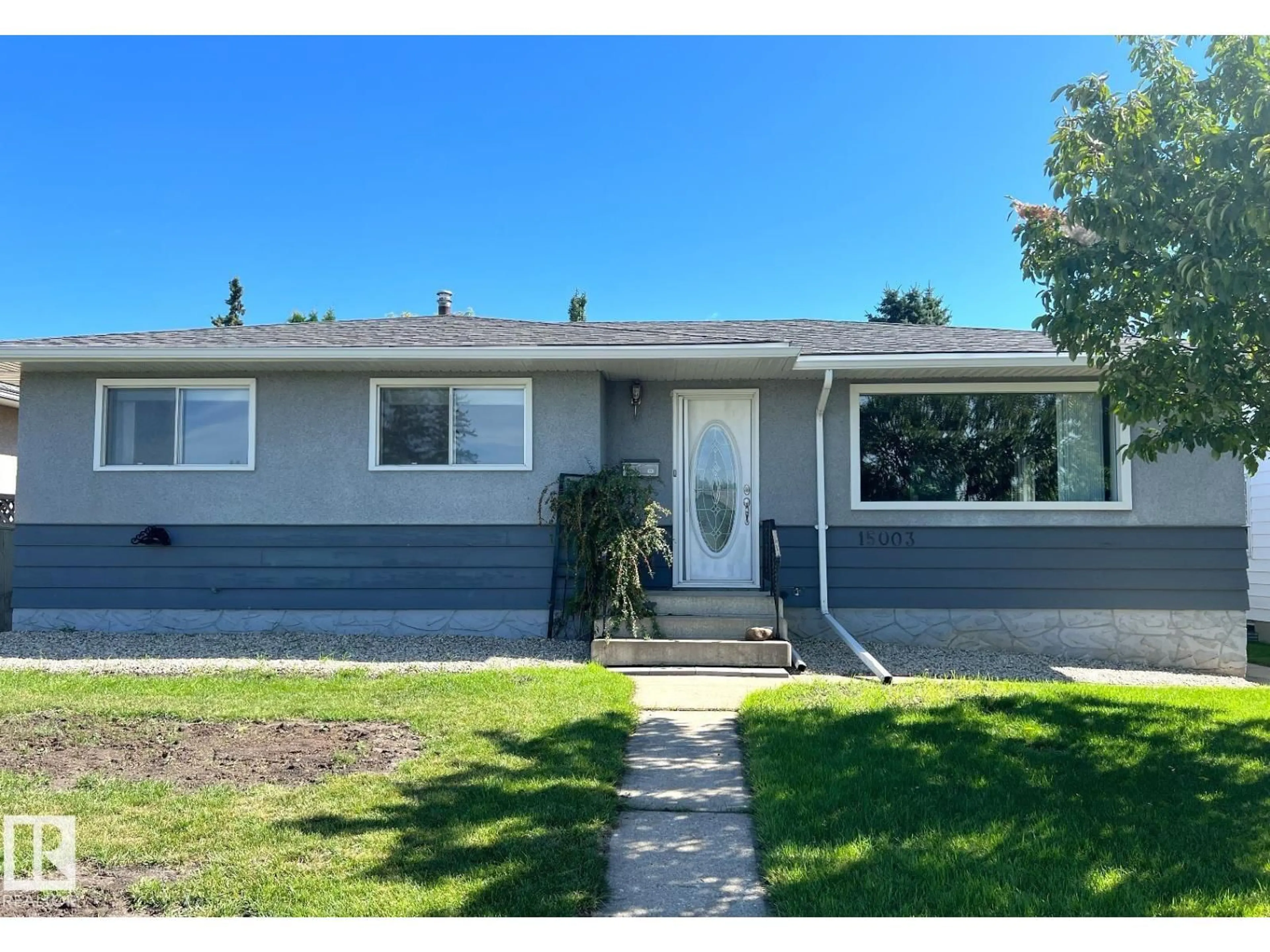 Home with vinyl exterior material, street for 15003 81 ST, Edmonton Alberta T5C1P4