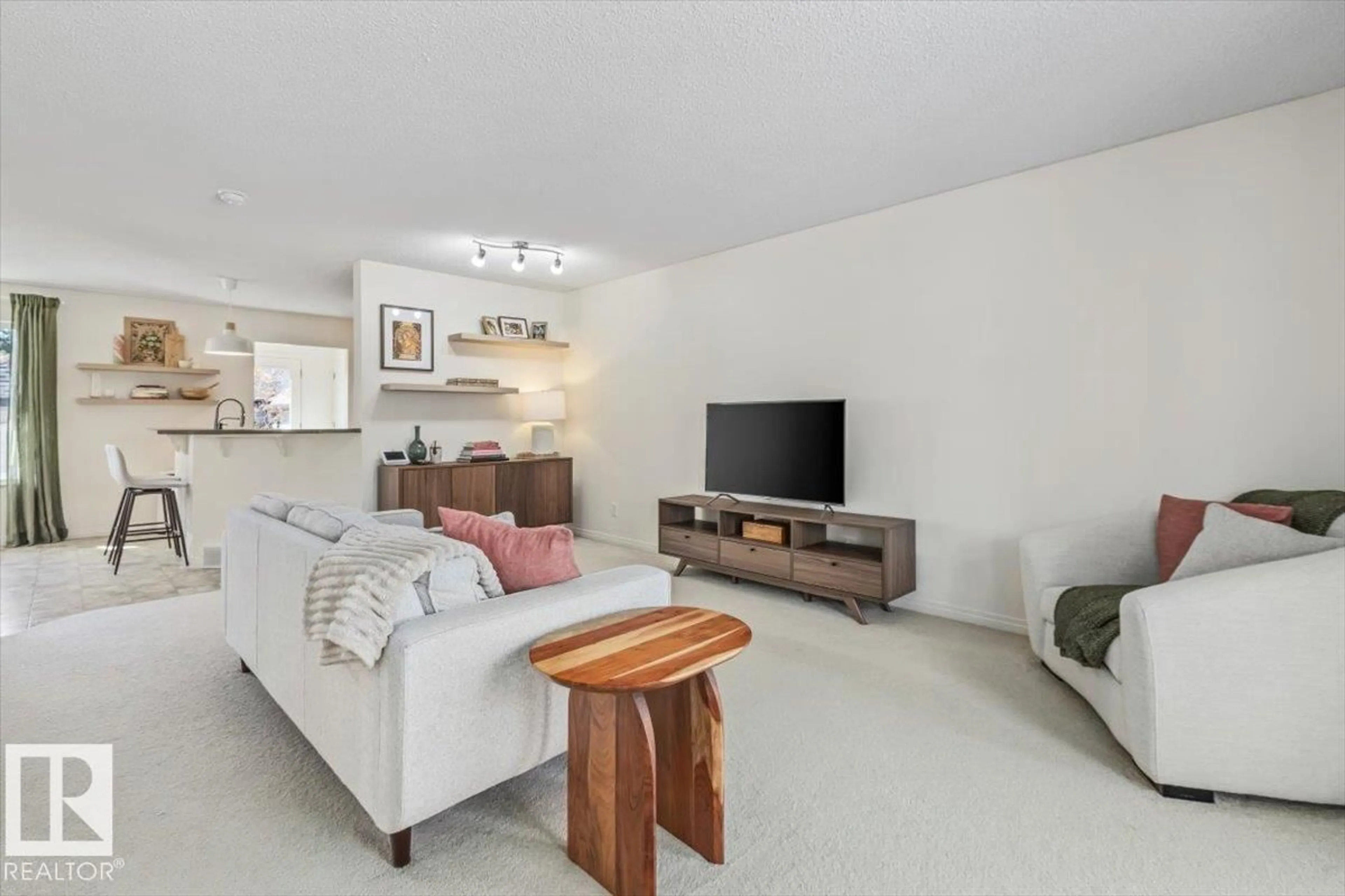 Living room with furniture, unknown for 5281 - 12 TERWILLEGAR BV, Edmonton Alberta T6R0C5