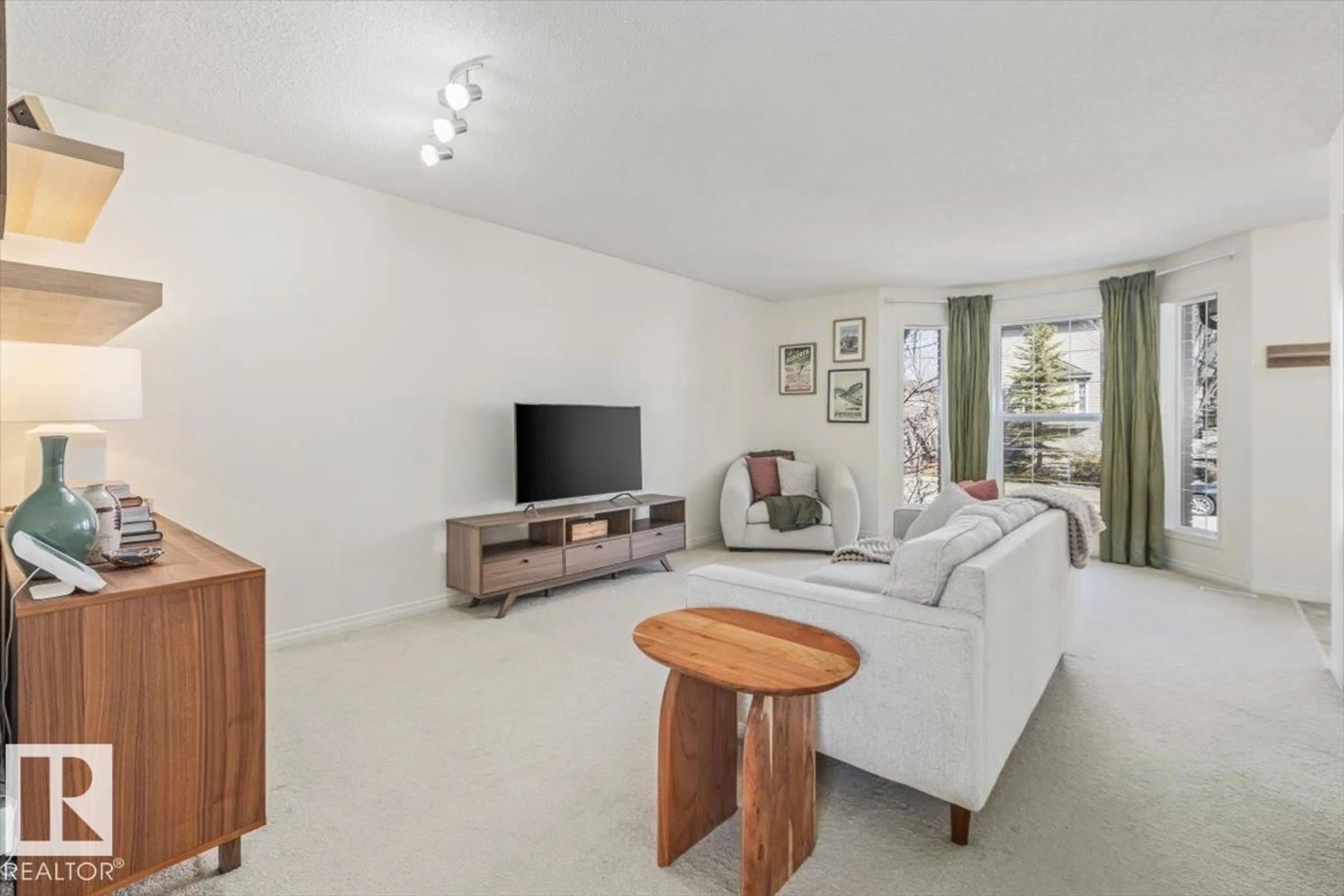 Living room with furniture, unknown for 5281 - 12 TERWILLEGAR BV, Edmonton Alberta T6R0C5
