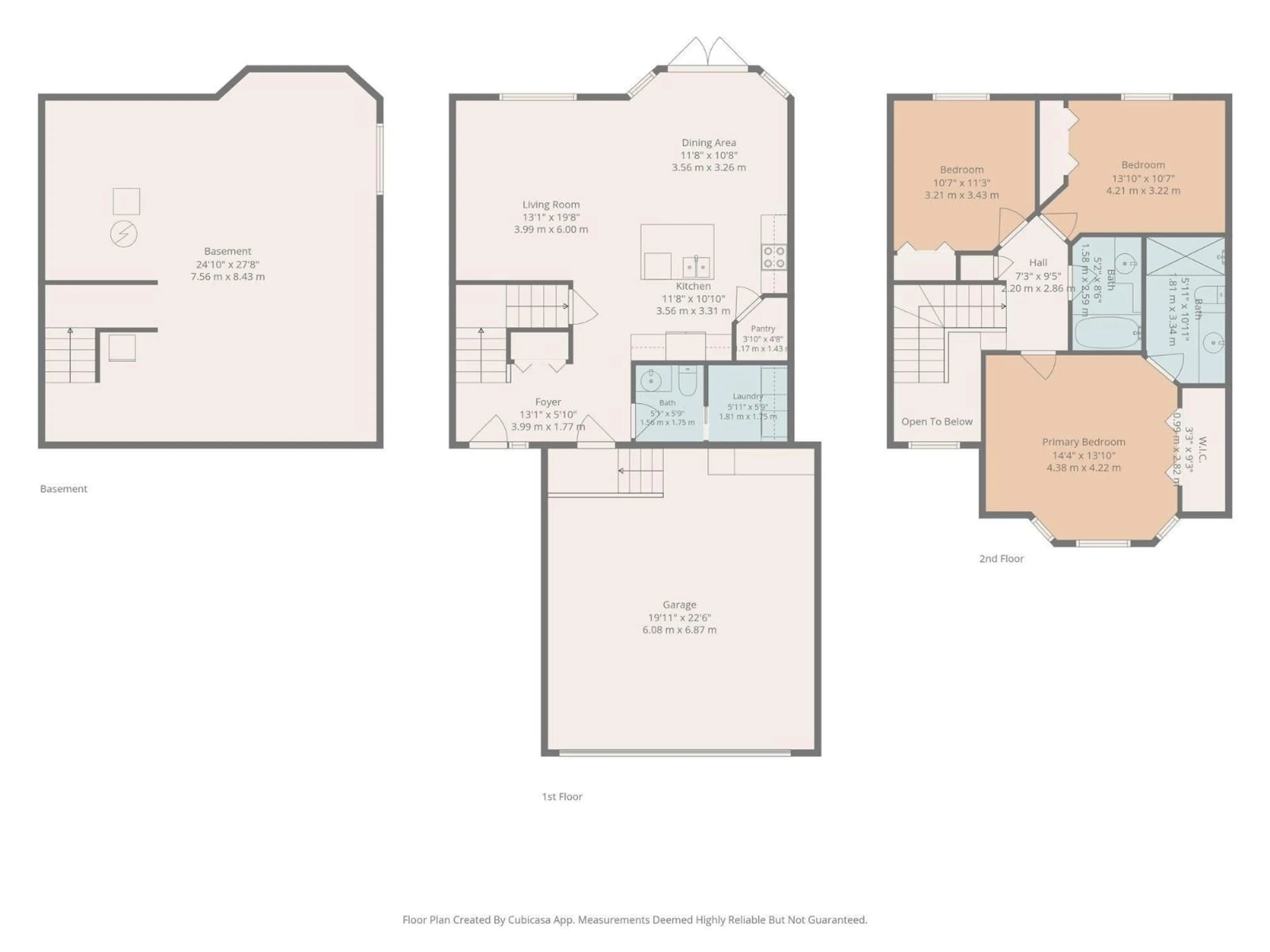 Floor plan for 54 WOODHILL LN, Fort Saskatchewan Alberta T8L0C9