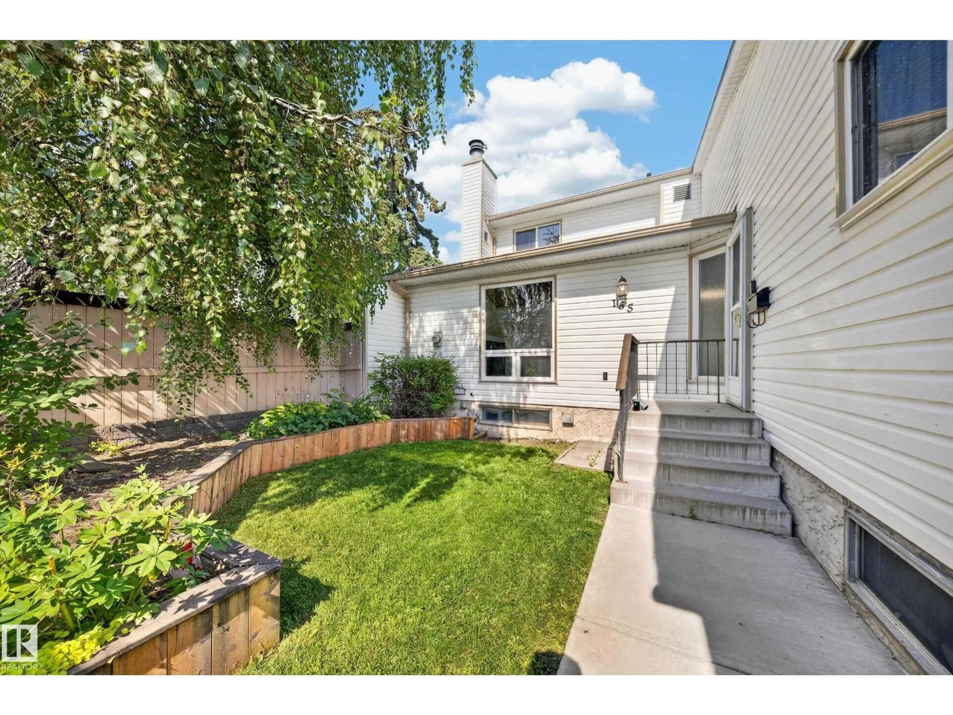 Patio, street for 155 MARLBOROUGH PL, Edmonton Alberta T5T1Y6