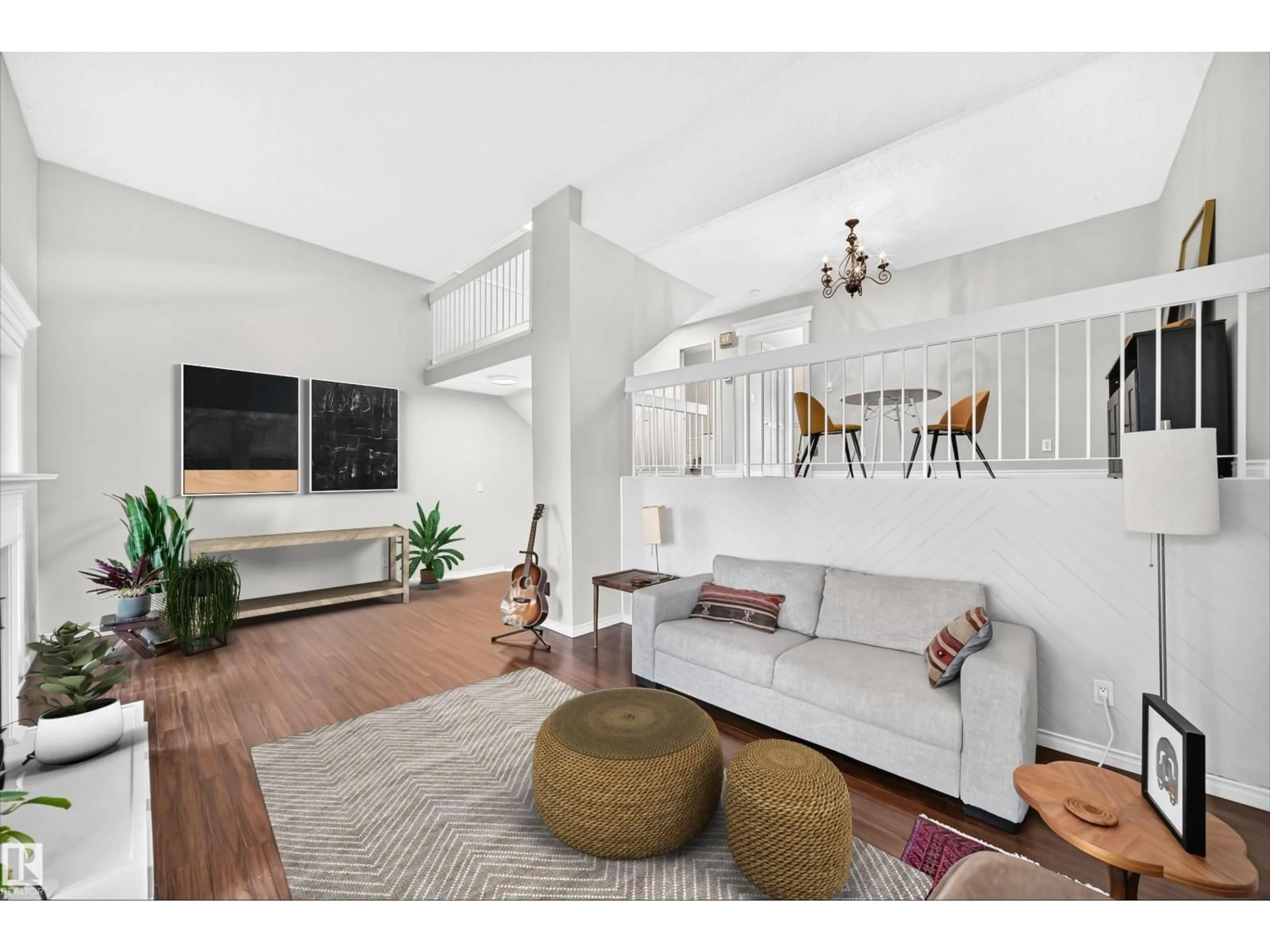 Living room with furniture, unknown for 56 GLAEWYN ES, St. Albert Alberta T8N2S5