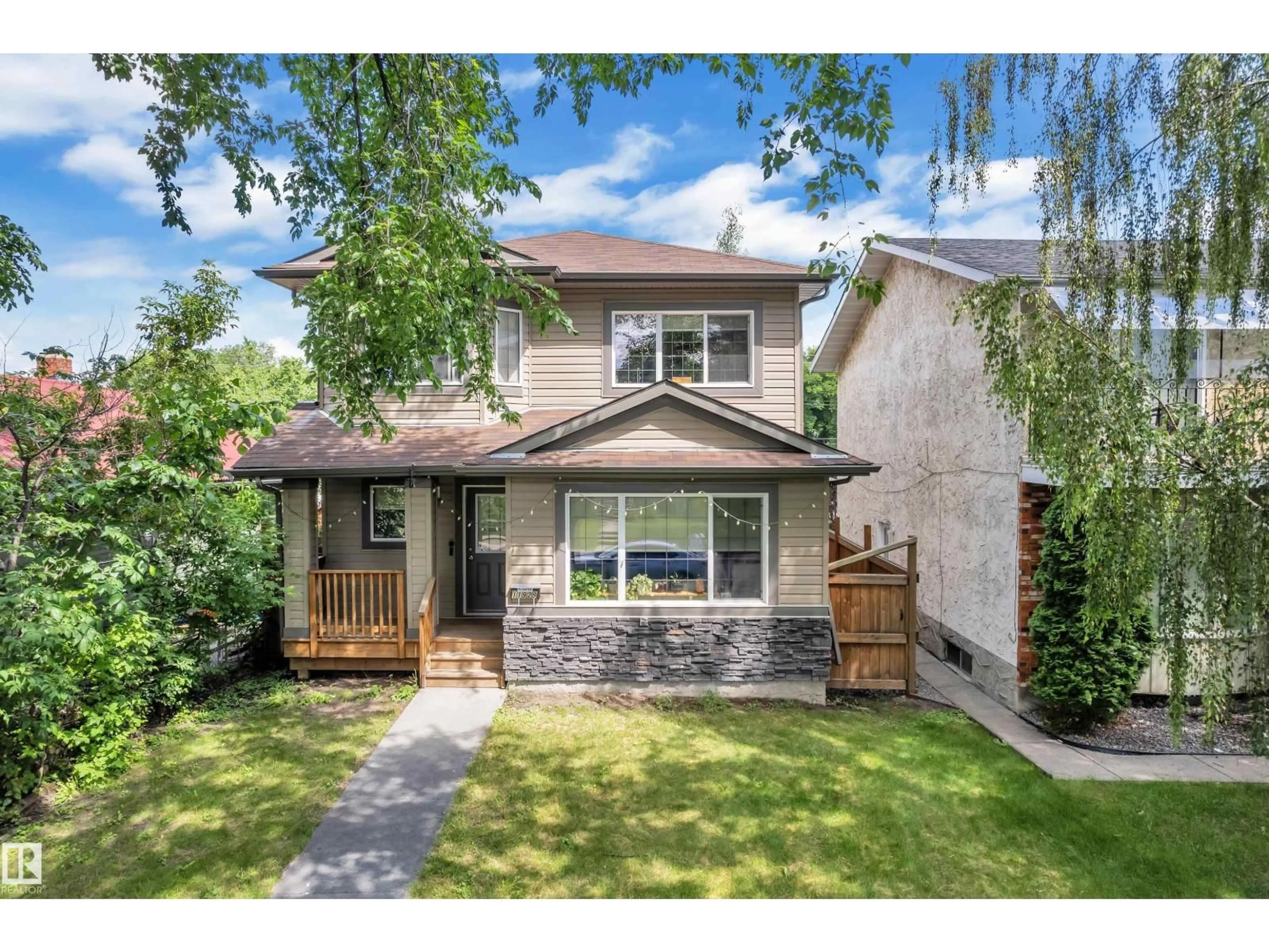 Home with brick exterior material, street for 11929 63 STREET, Edmonton Alberta T5W4G2