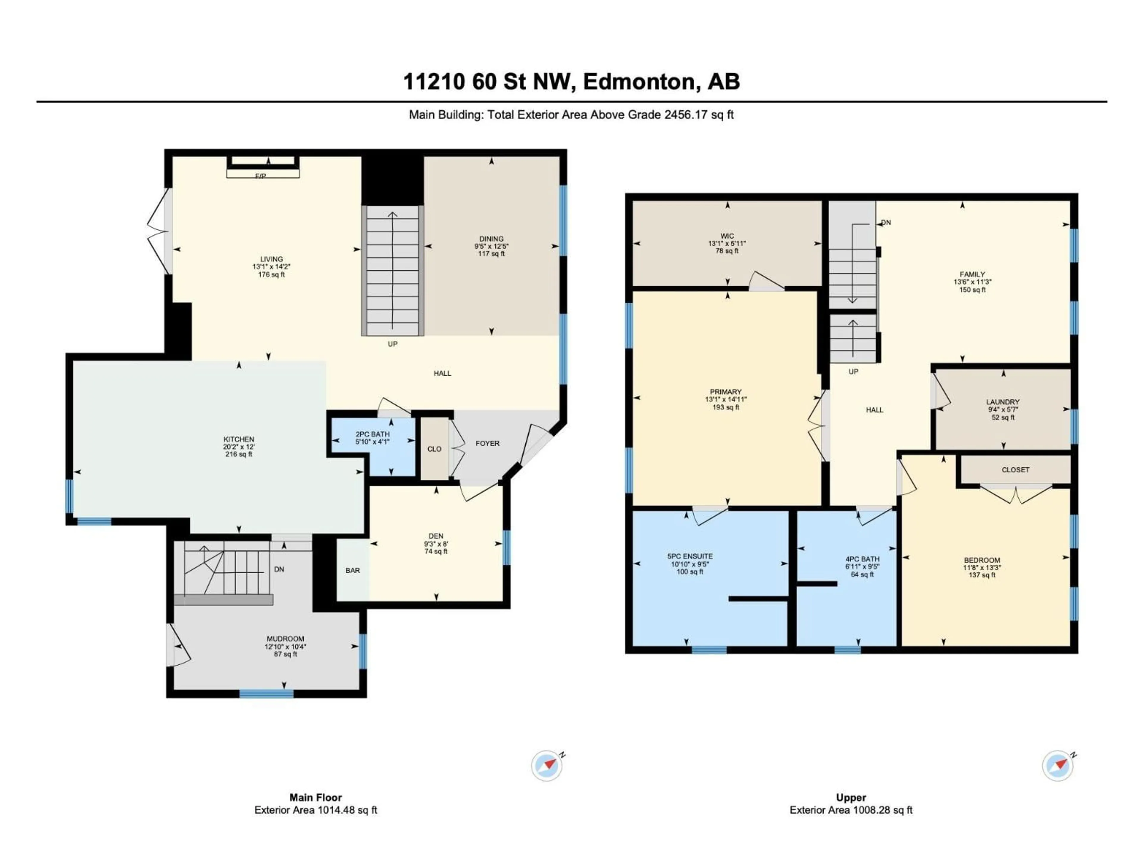 Floor plan for 11210 60 ST, Edmonton Alberta T5W3Y8