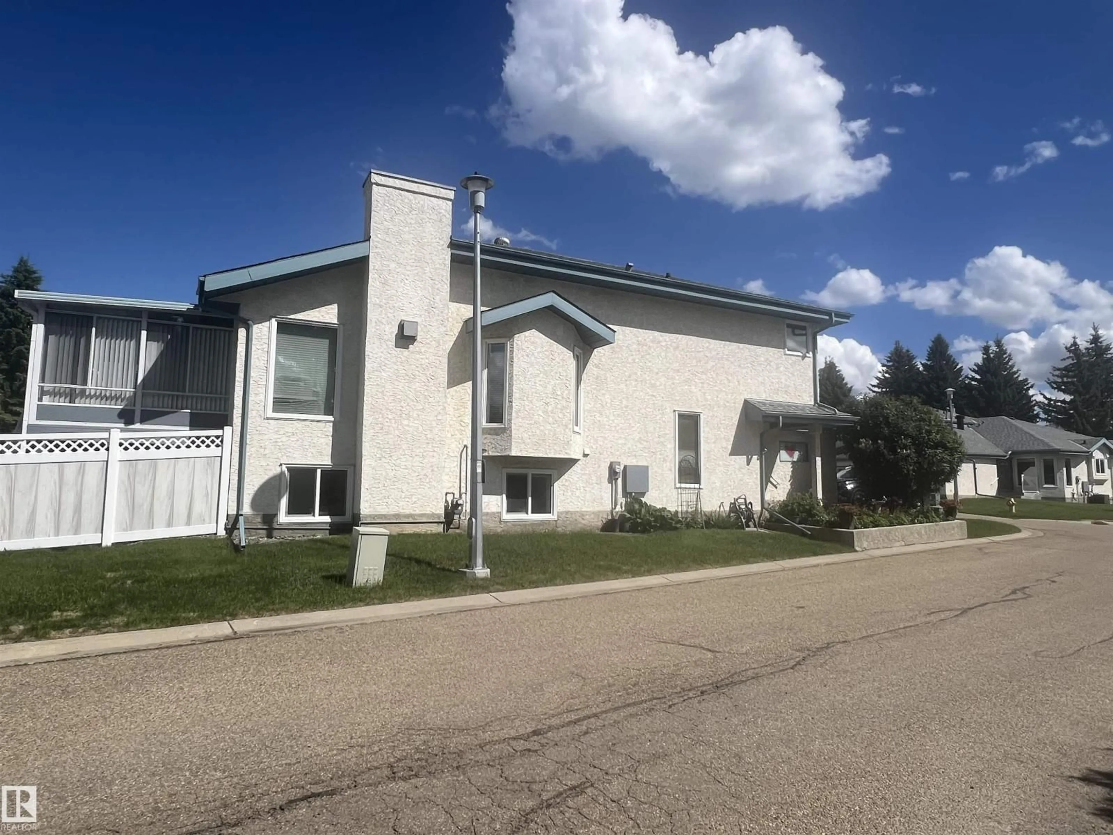 Home with vinyl exterior material, street for #7 - 85 GERVAIS RD, St. Albert Alberta T8N6H5
