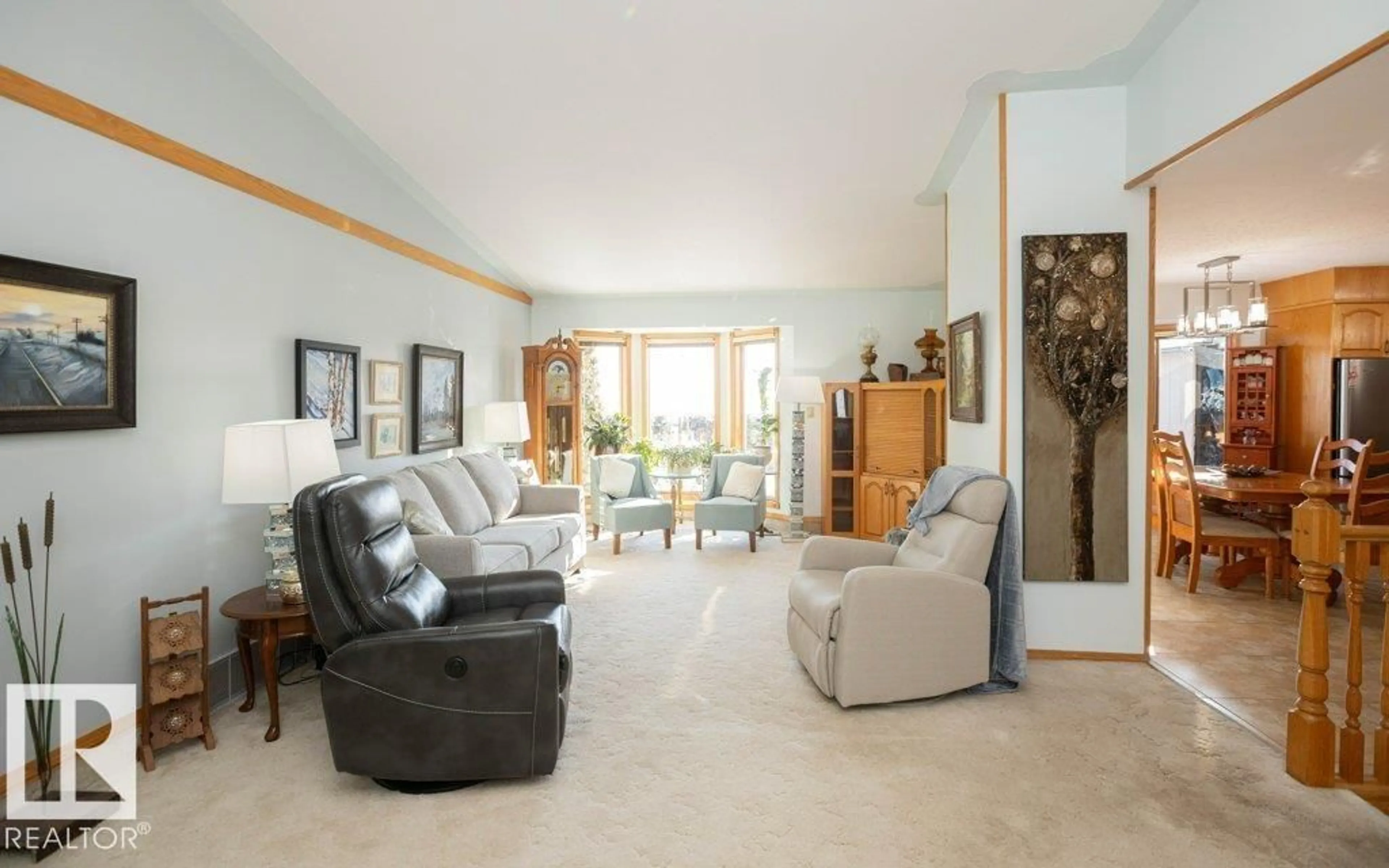 Living room with furniture, ceramic/tile floor for 11007 108 AV, Westlock Alberta T7P1A4