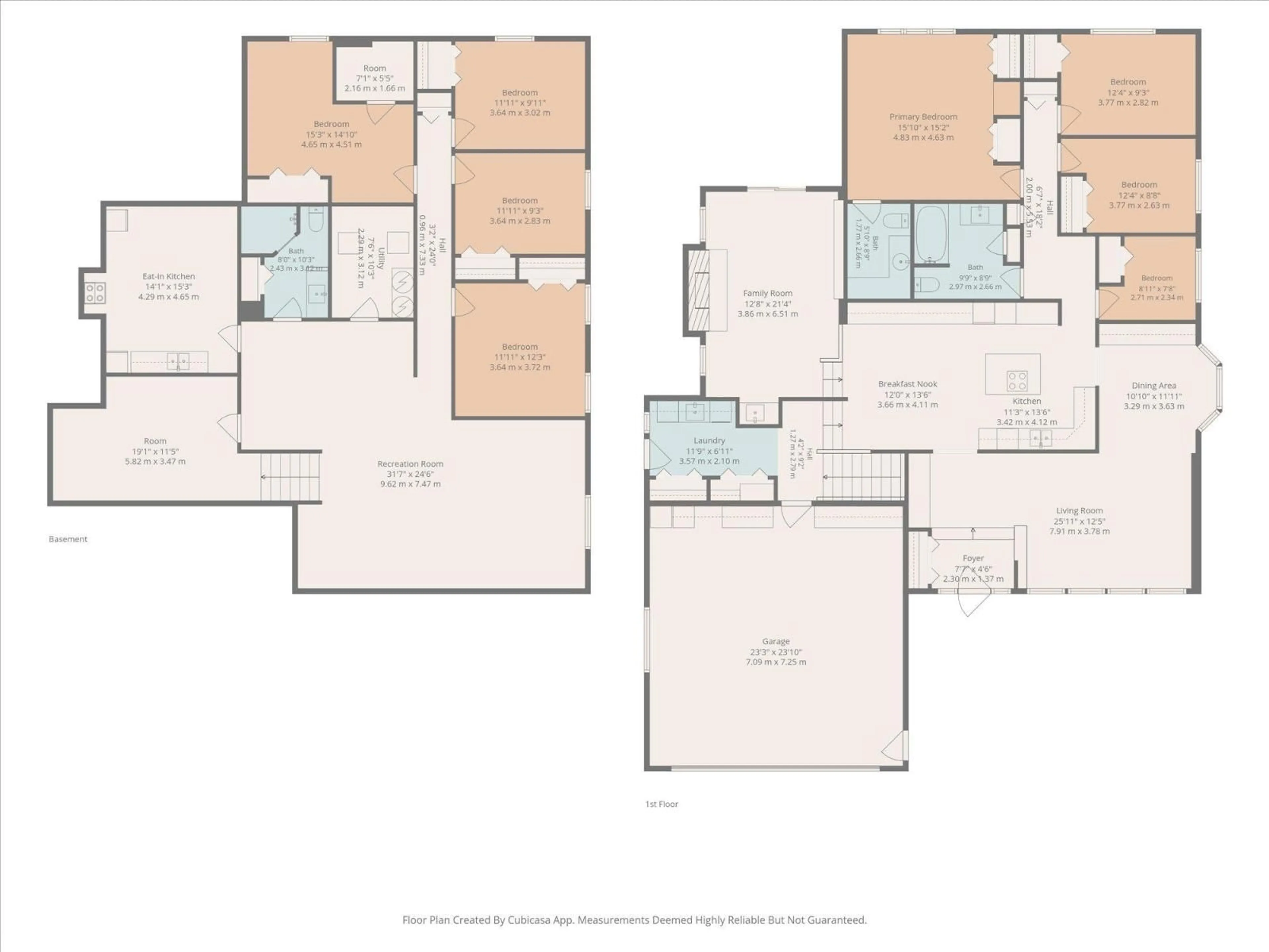 Floor plan for 9504 139 AV, Edmonton Alberta T5E5Z8