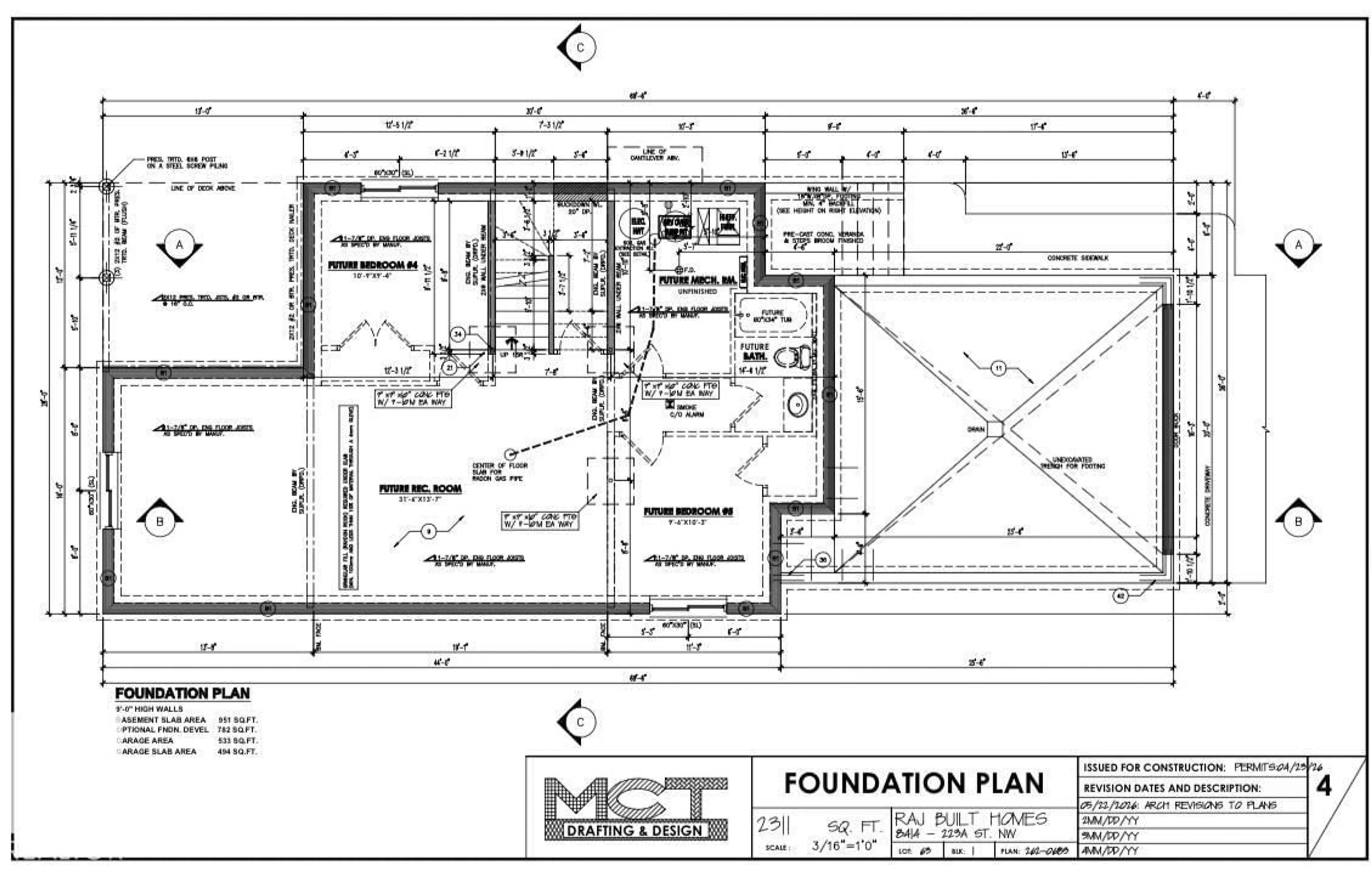 Floor plan for NW - 8414 223A ST, Edmonton Alberta T5T7X2