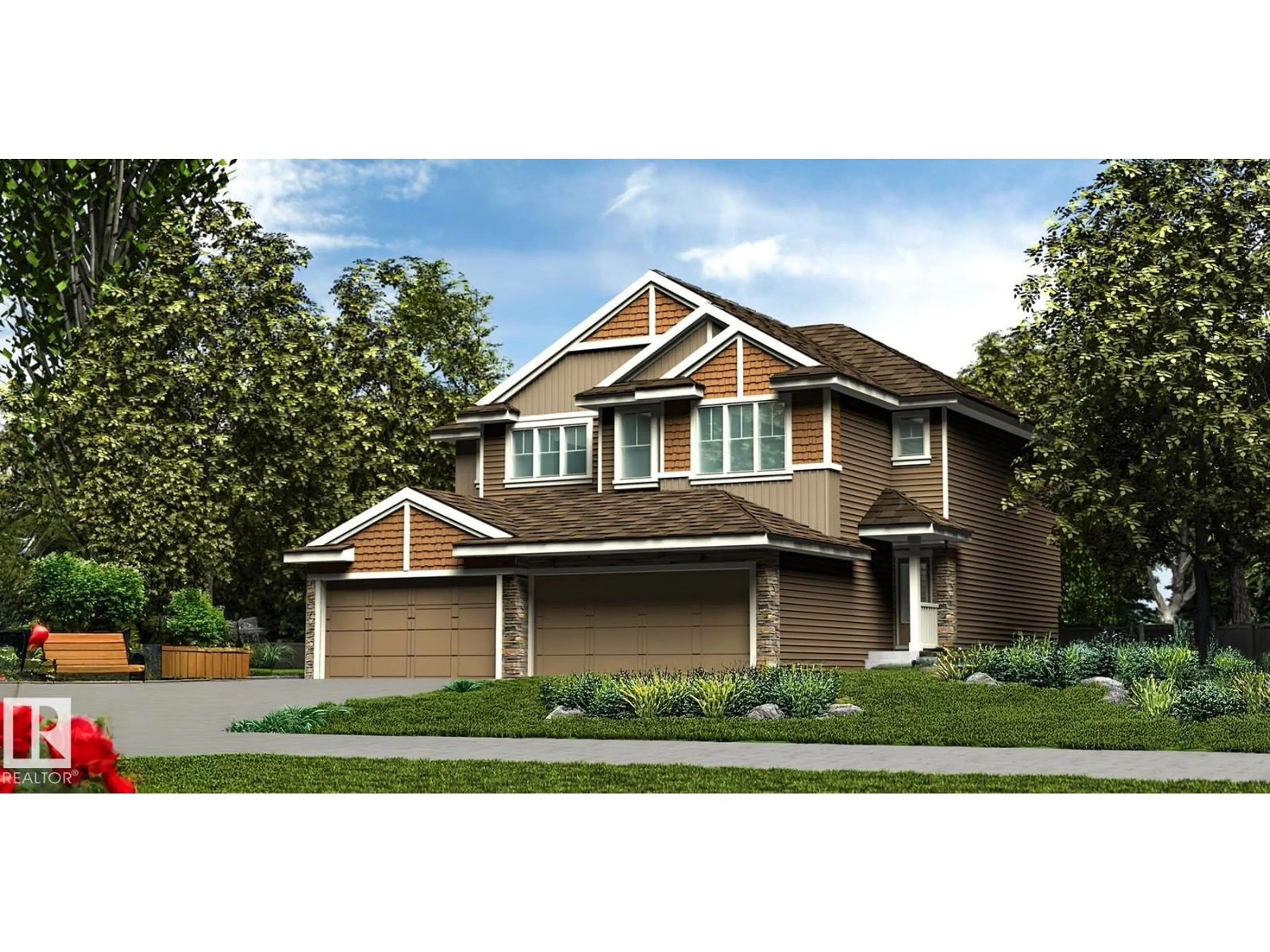 Home with brick exterior material, street for 25 EMMETT WY, Spruce Grove Alberta T7X4T7