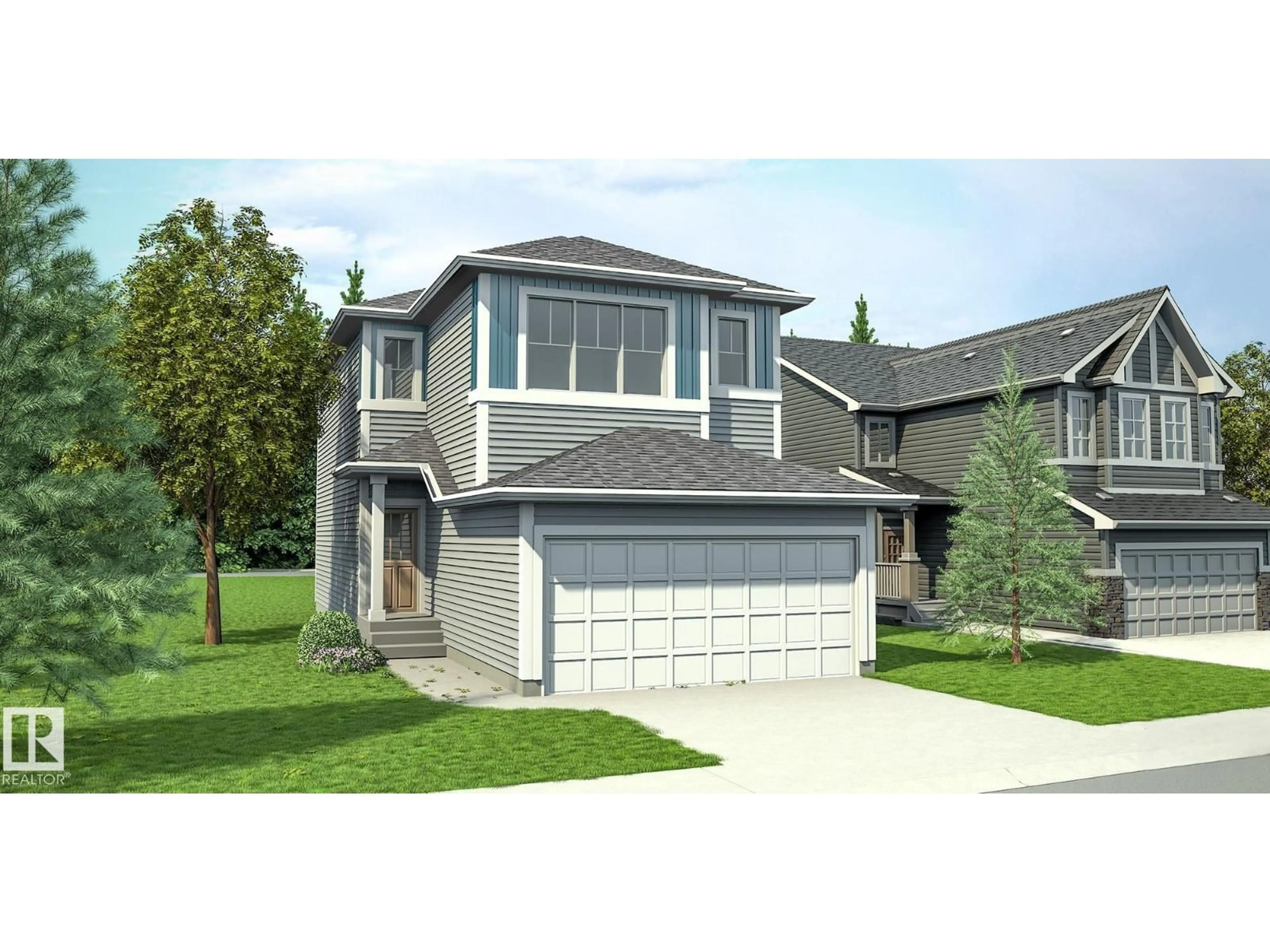 Home with vinyl exterior material, street for 52 EMERSON LD, Spruce Grove Alberta T7X4T8