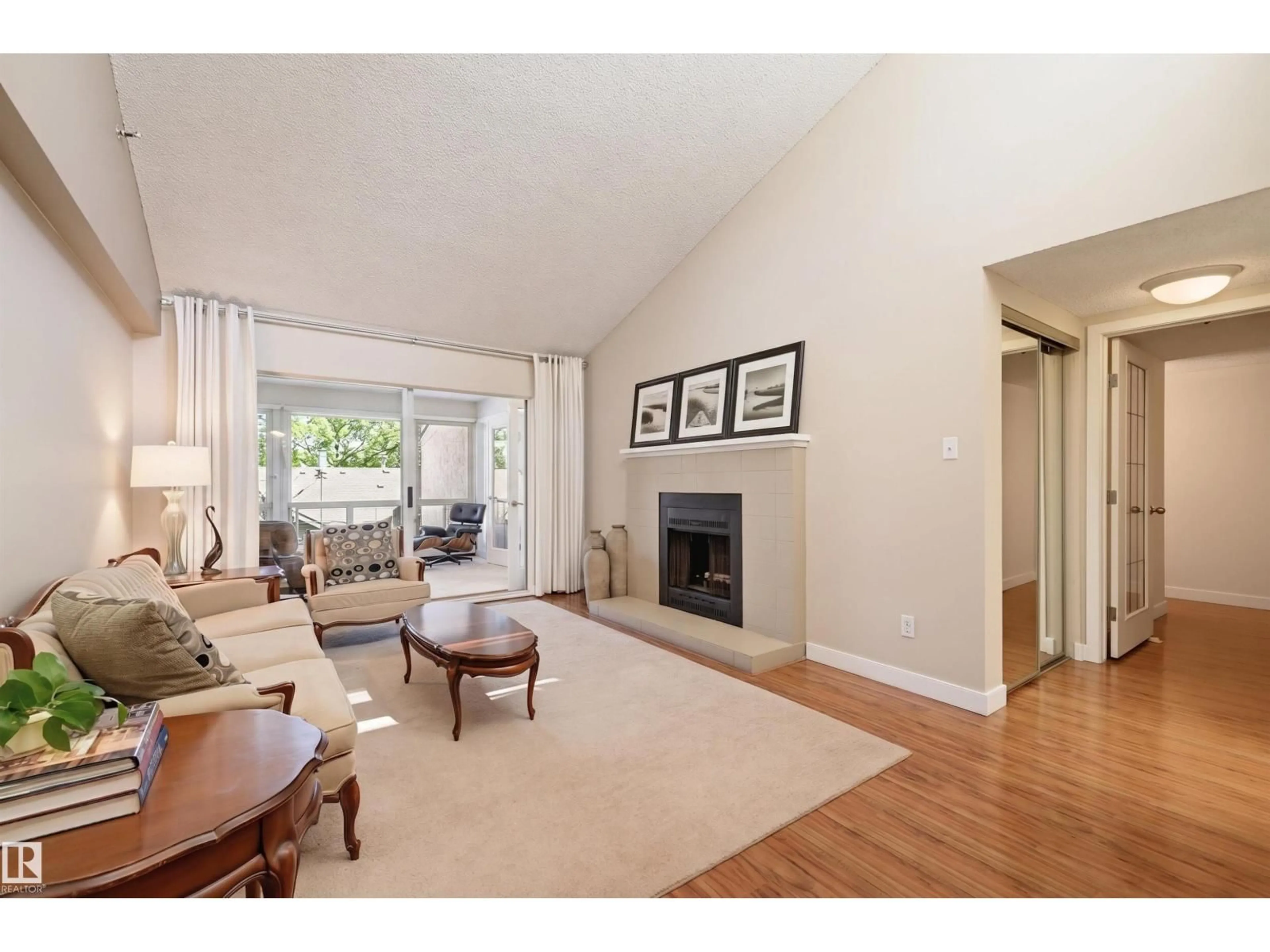 Living room with furniture, unknown for #403 - 10171 119 ST, Edmonton Alberta T5K1Z1