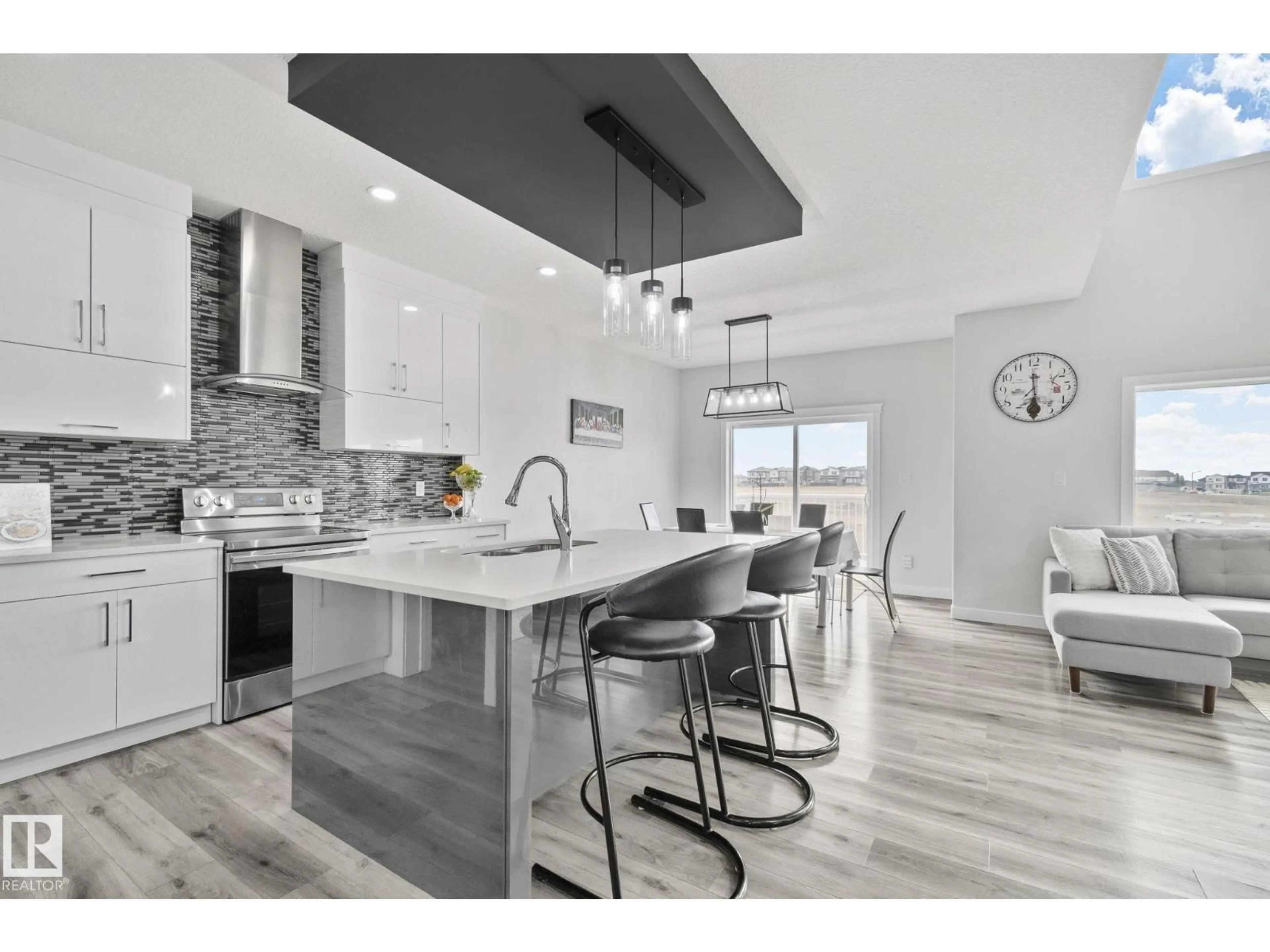 Open concept kitchen, unknown for 334 ASTON CL, Leduc Alberta T9E1H9