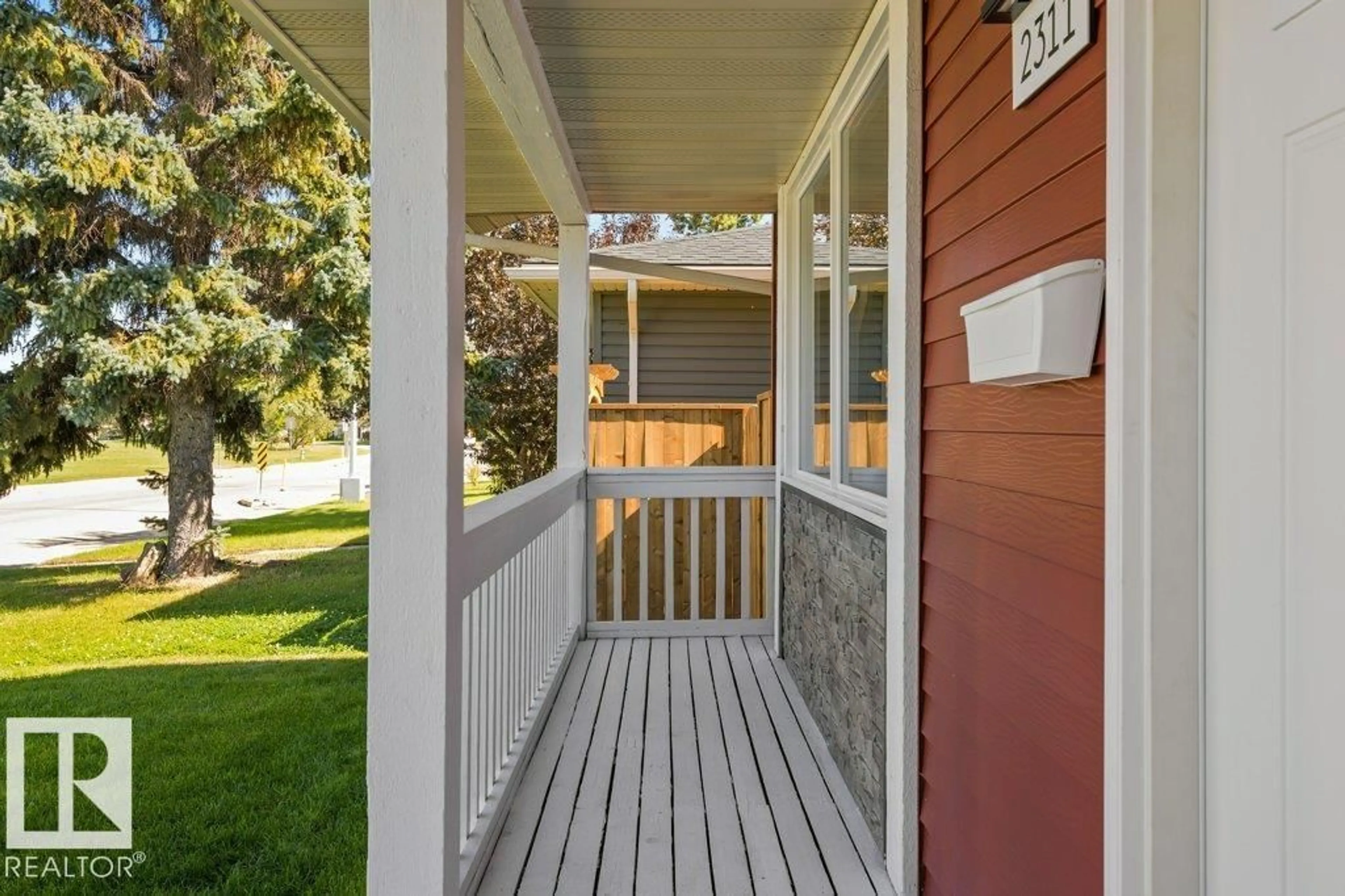 Patio, street for 2311 146 AV, Edmonton Alberta T5Y1W4