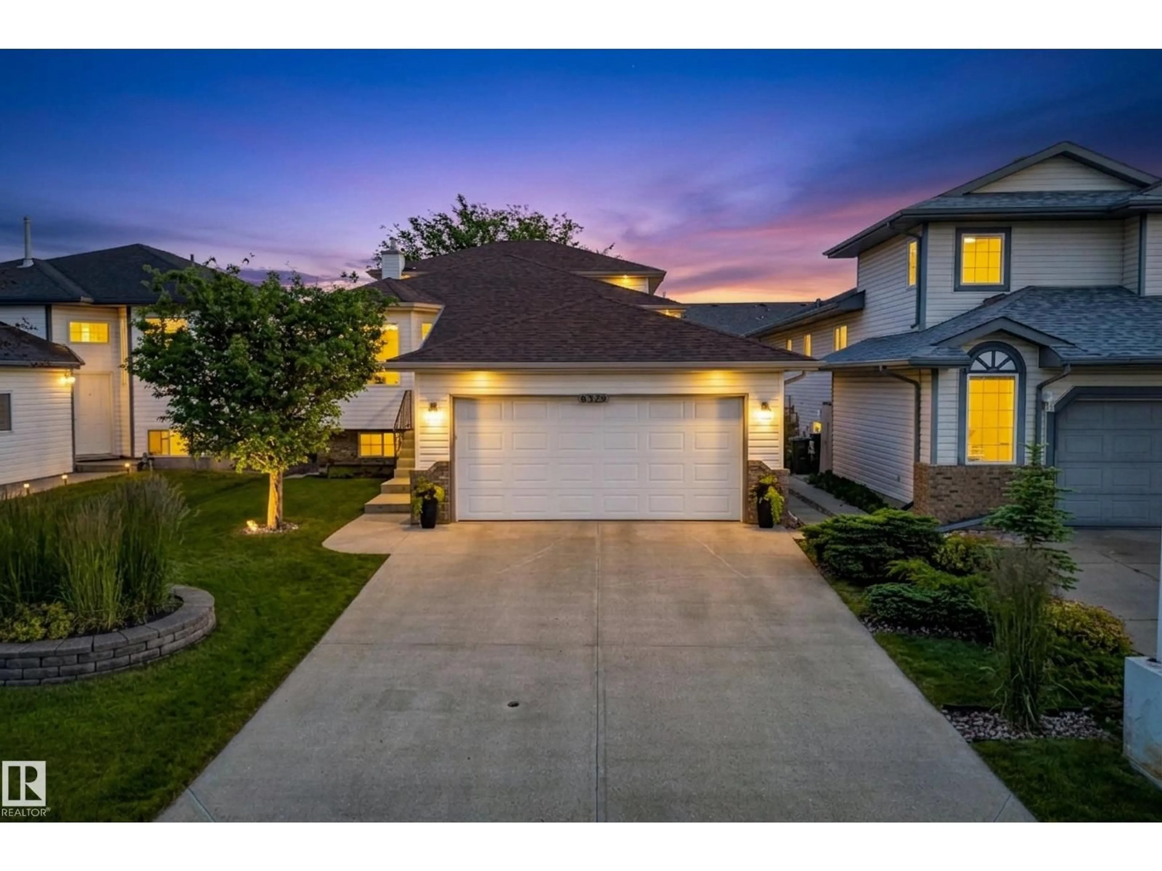 A pic from outside/outdoor area/front of a property/back of a property/a pic from drone, street for 8329 171A AV, Edmonton Alberta T5Z3E4