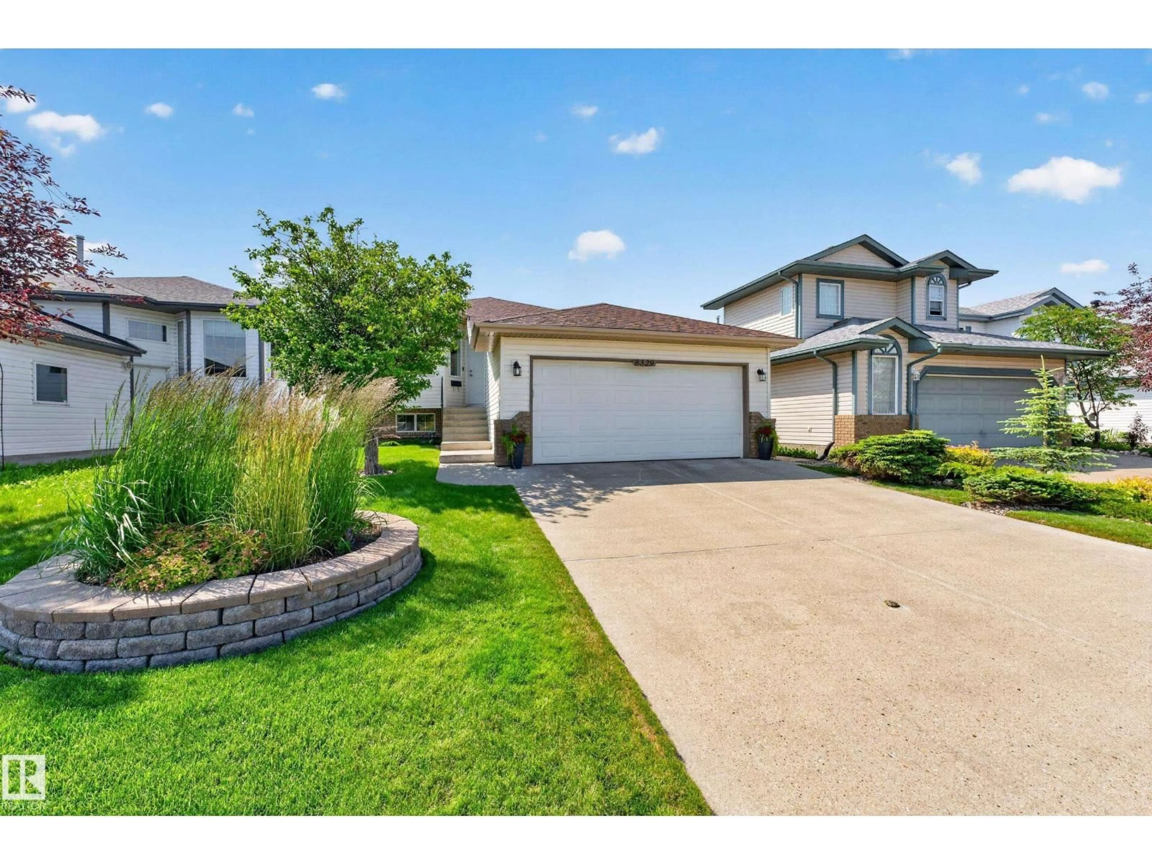A pic from outside/outdoor area/front of a property/back of a property/a pic from drone, street for 8329 171A AV, Edmonton Alberta T5Z3E4