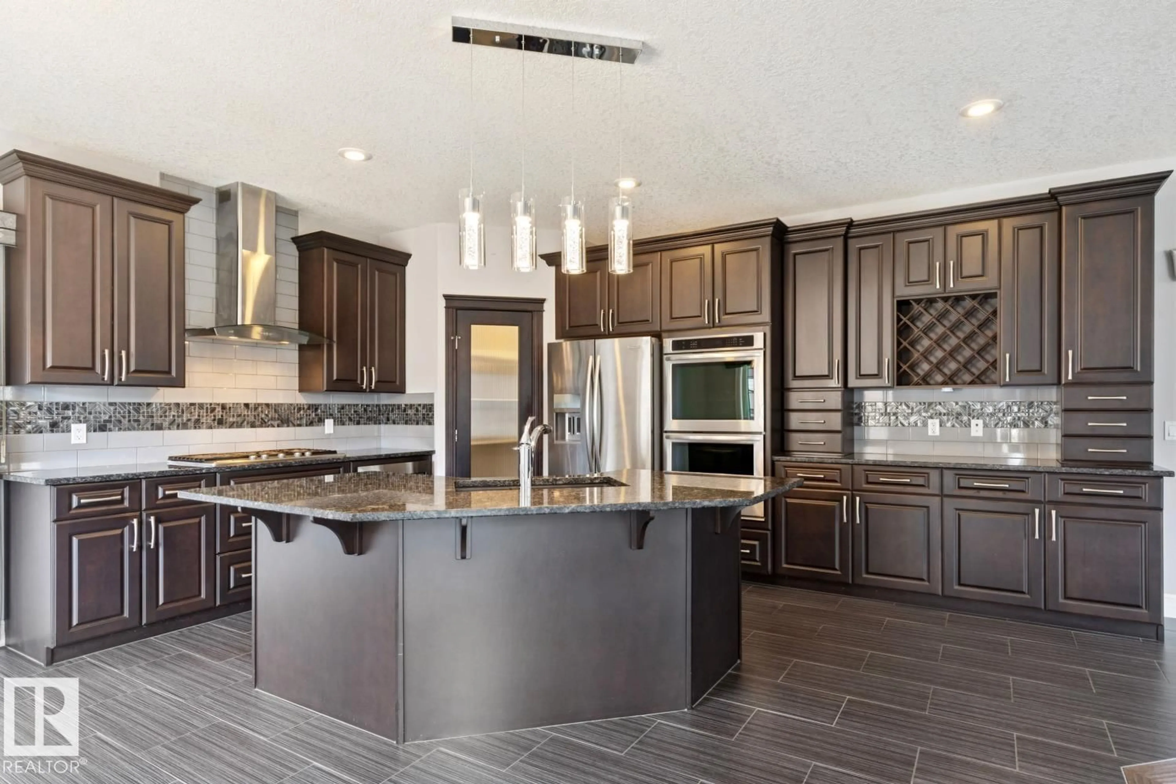 Open concept kitchen, ceramic/tile floor for SW - 2665 WATCHER WY, Edmonton Alberta T6W0X6