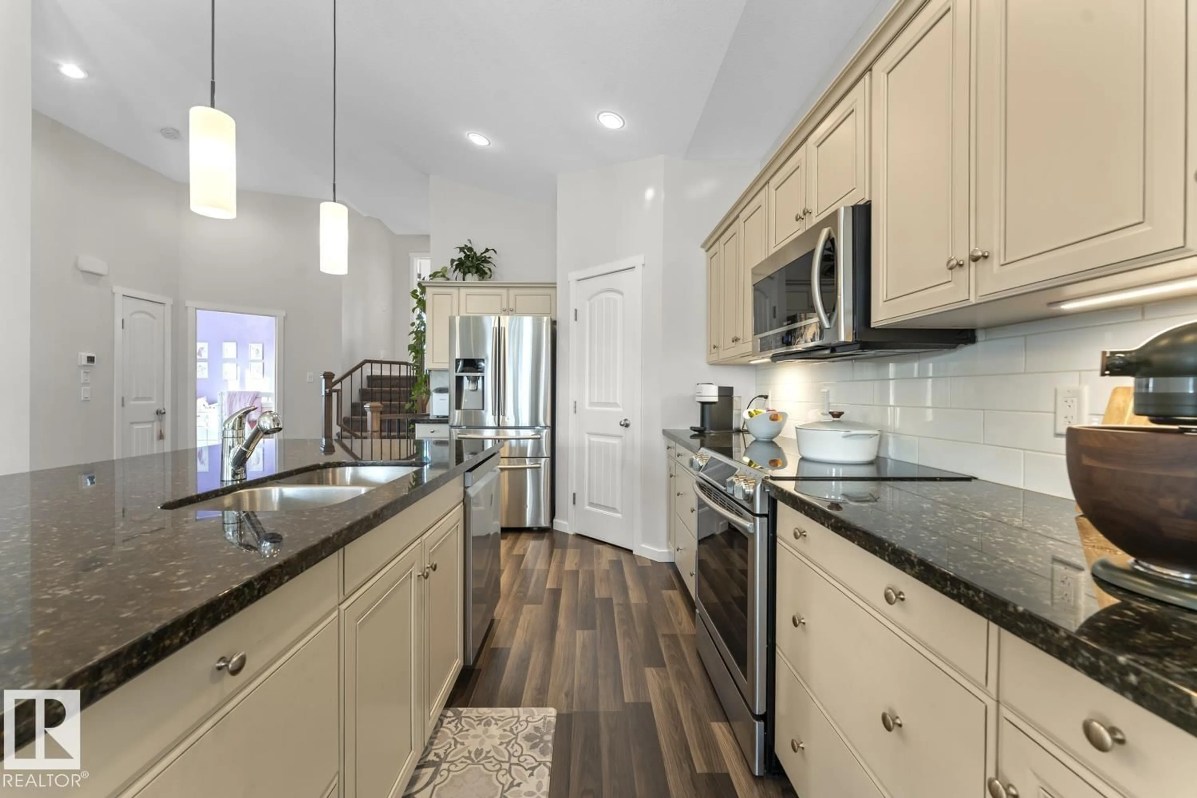 Open concept kitchen, ceramic/tile floor for 4507 WORTHINGTON, Cold Lake Alberta T9M0J4