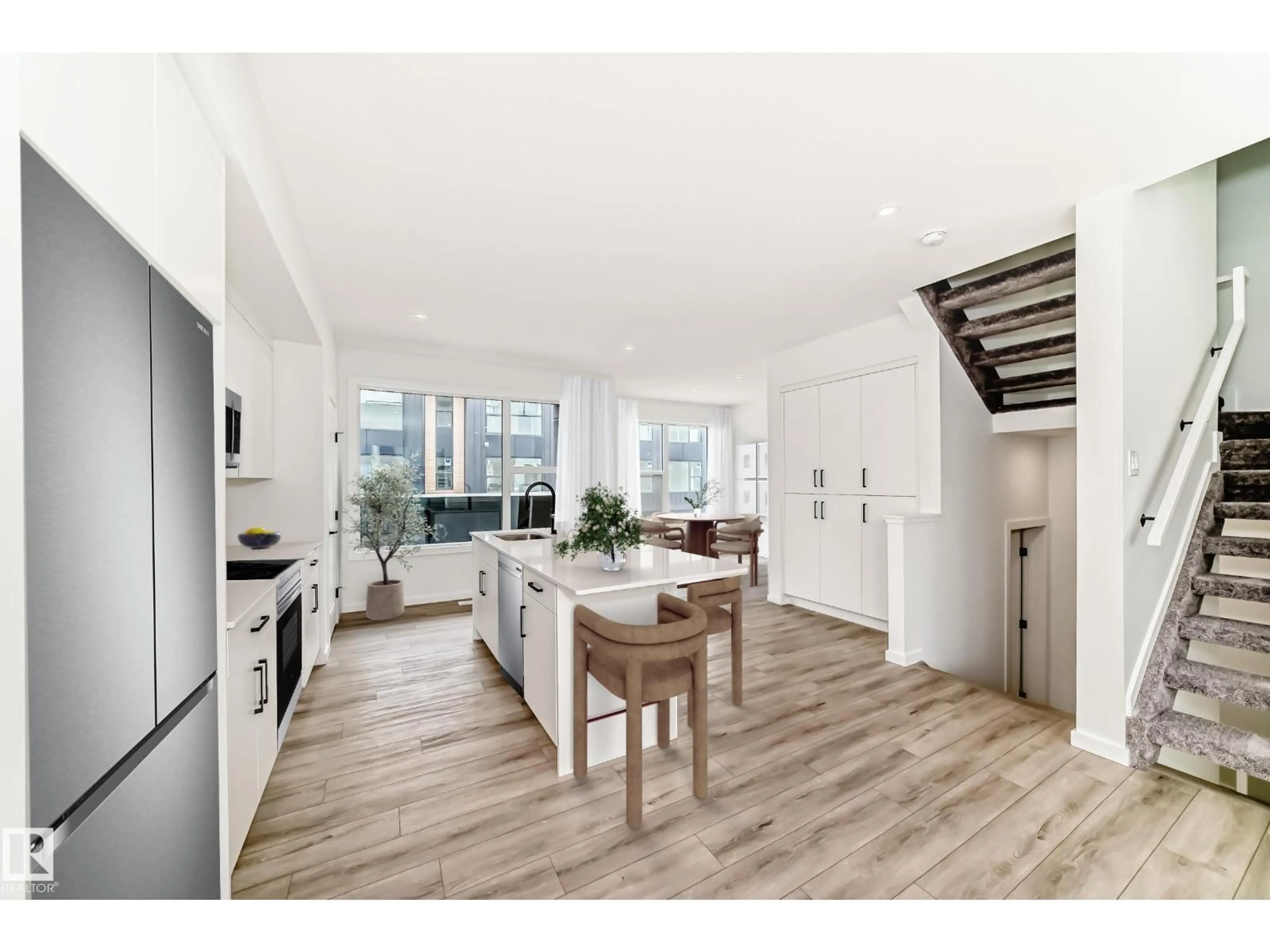Open concept kitchen, unknown for 5 - 68 RONDEAU DR, St. Albert Alberta T8N7X8