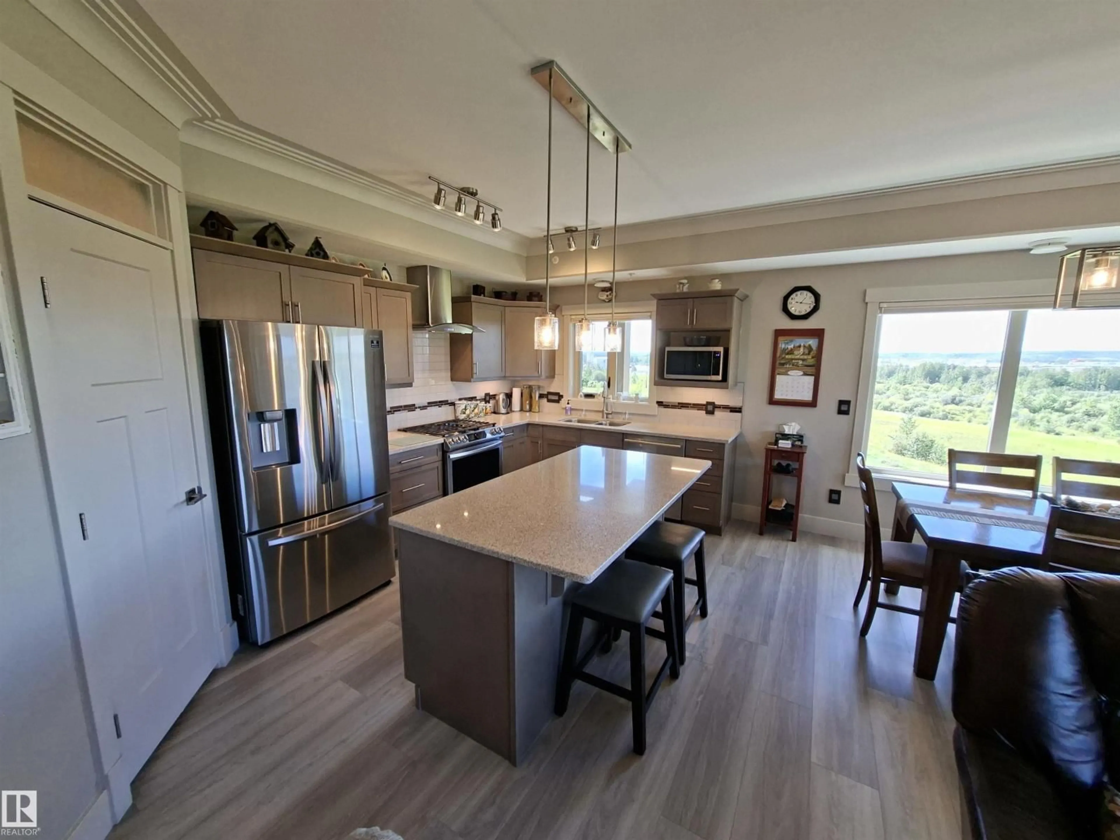 Open concept kitchen, unknown for #401 - 5201 BROUGHTAM DR, Drayton Valley Alberta T7A0C8