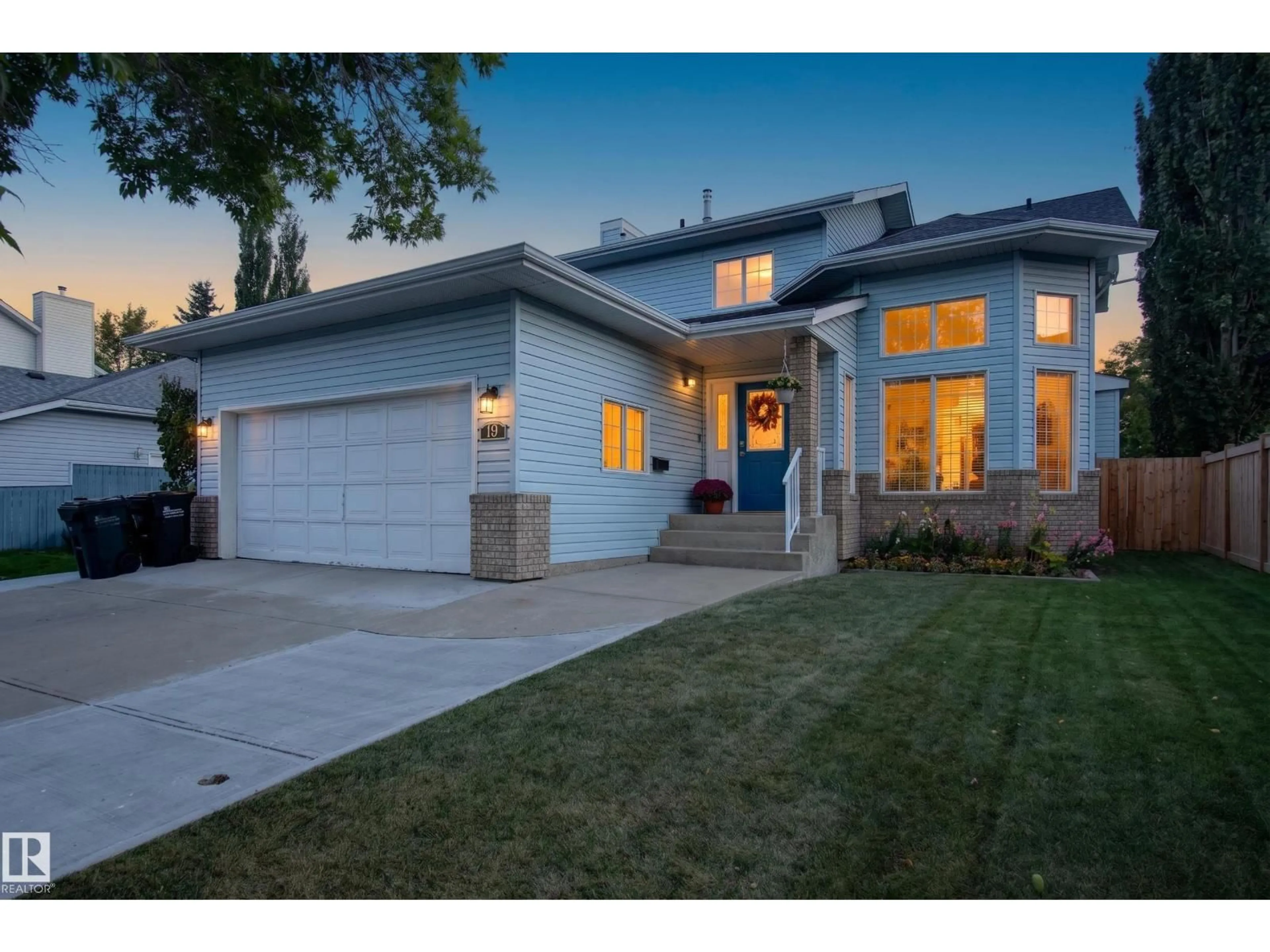 Home with brick exterior material, street for 19 CATALINA DR, Sherwood Park Alberta T8H1R2