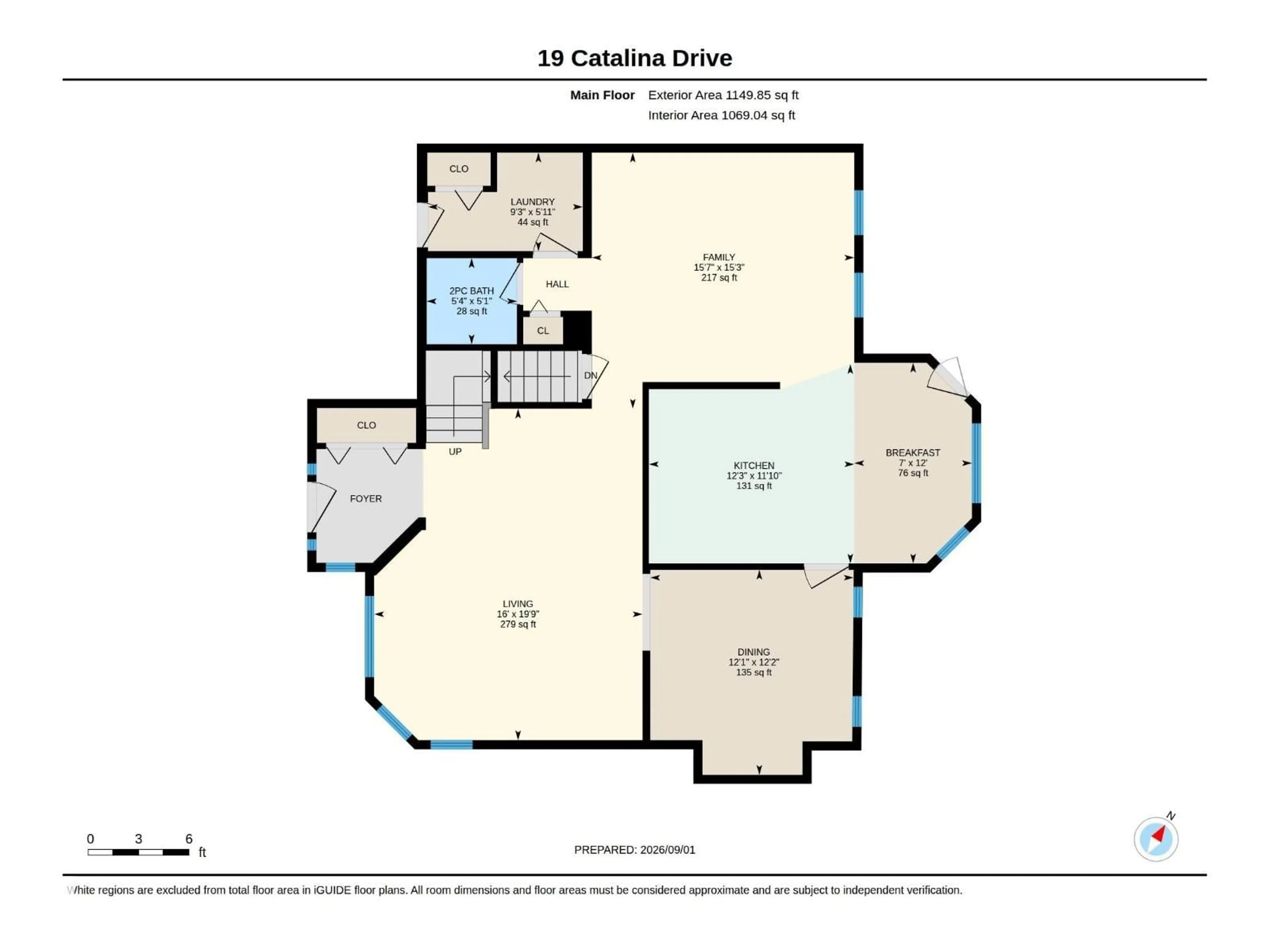 Floor plan for 19 CATALINA DR, Sherwood Park Alberta T8H1R2