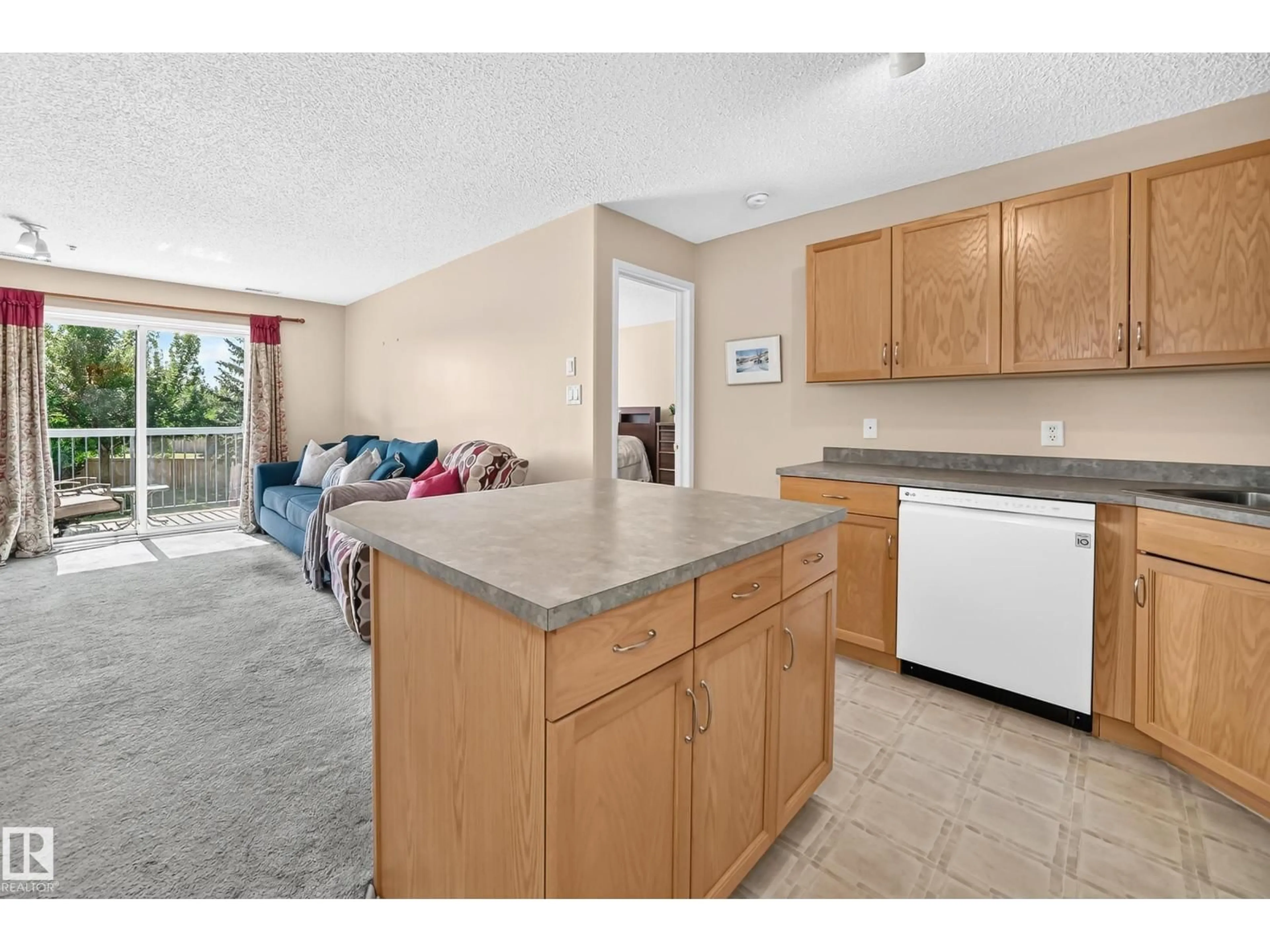 Open concept kitchen, unknown for #204 - 16303 95 ST NW, Edmonton Alberta T5Z3V1