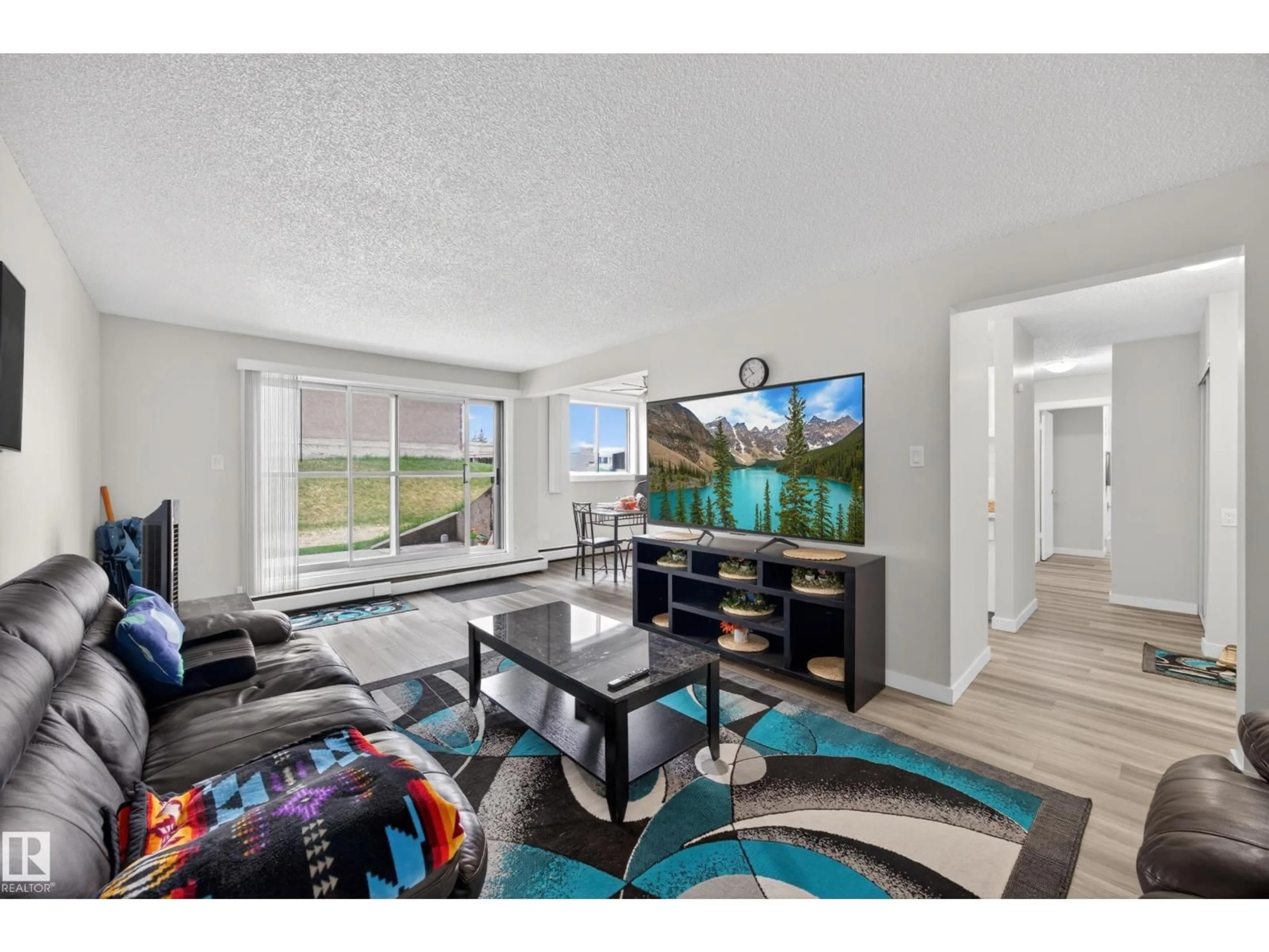 Living room with furniture, unknown for 105 - 4503 51 ST, Leduc Alberta T9E5C1